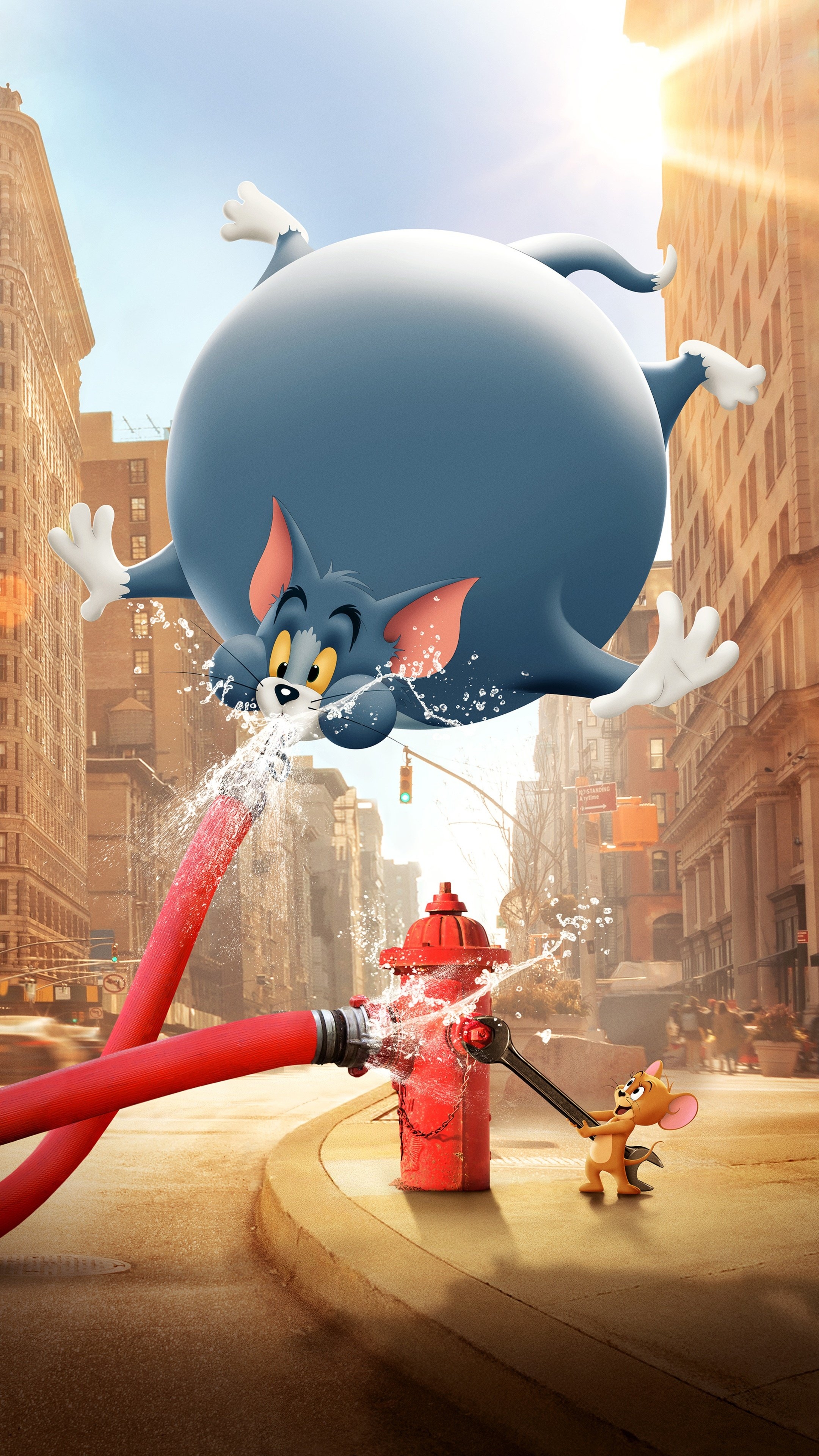 2160x3840 tom and jerry, 2021 movies, Phone