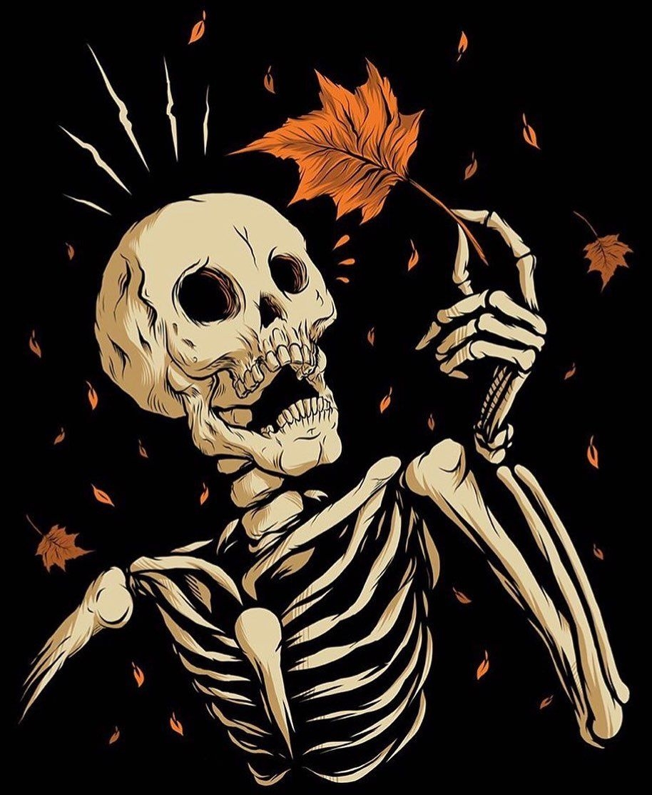 920x1120 Skeleton Wallpaper, Phone