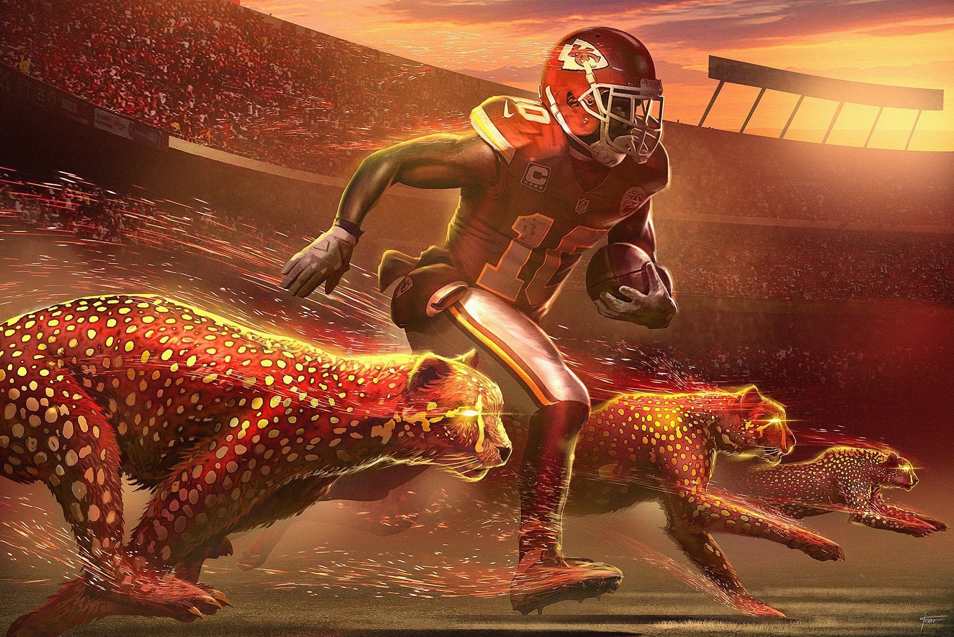 1920x1290 The Cheetah Tyreek Hill Kansas City Chiefs. Etsy. Kansas city chiefs football, Kansas city chiefs, Kansas city nfl, Desktop