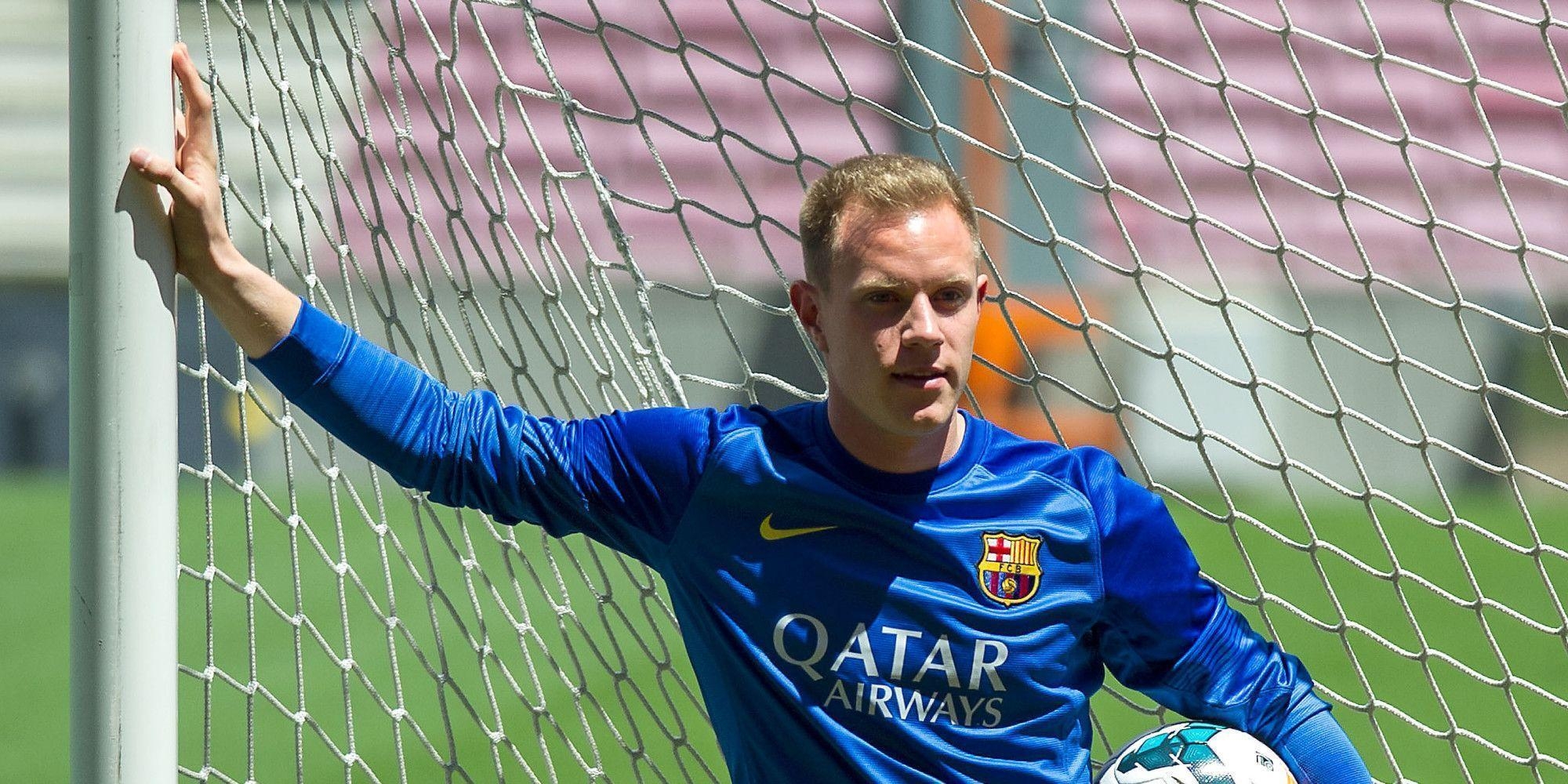 2000x1000 Marc André Ter Stegen Unveiled By Barcelona (PICTURES), Dual Screen