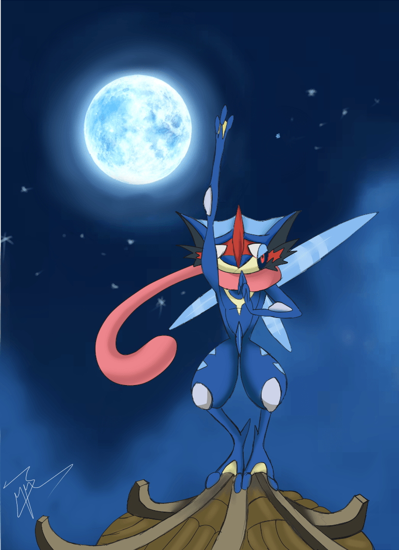 830x1140 Greninja Background On High Resolution Wallpaper Ash, Phone