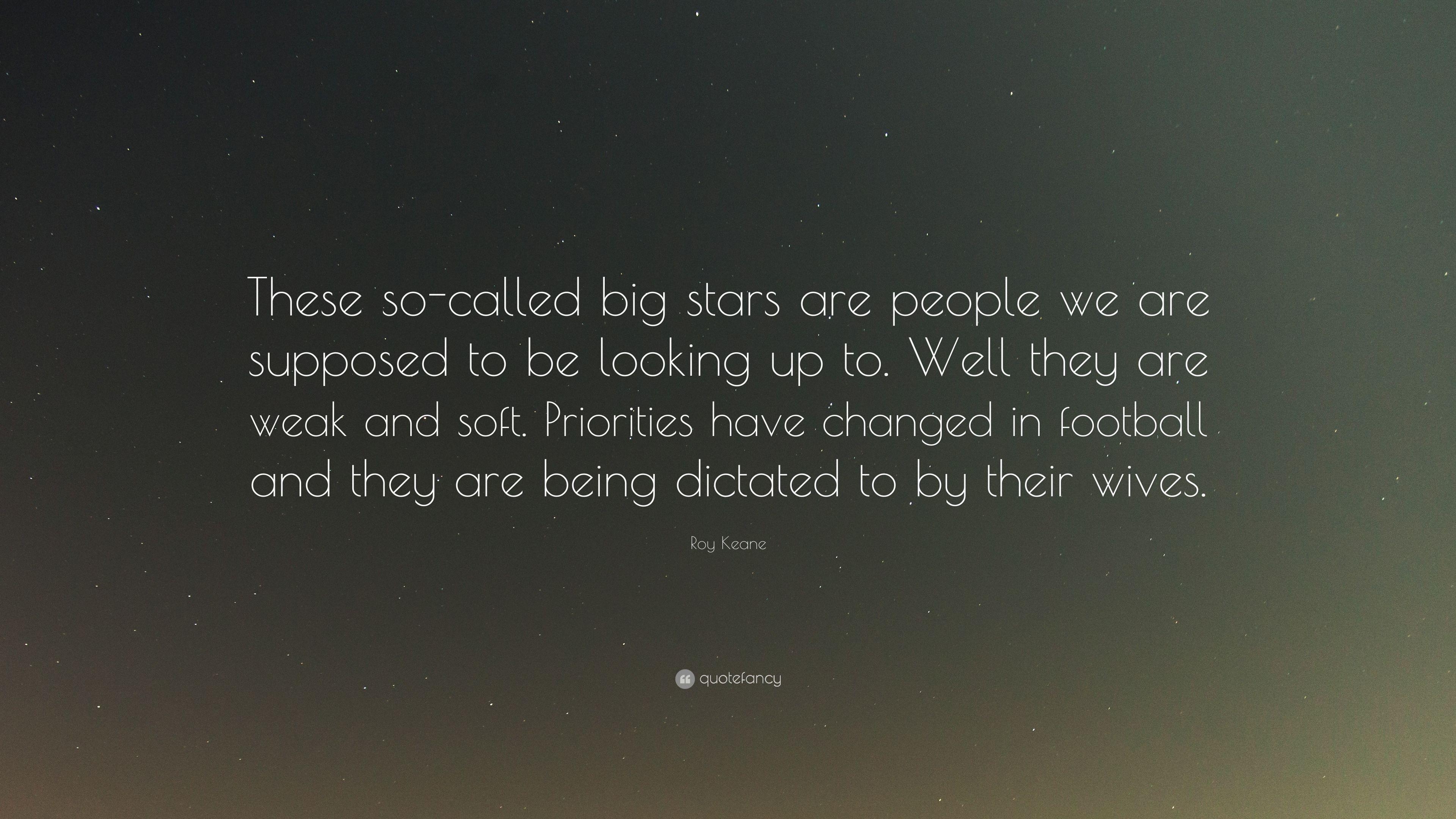 3840x2160 Roy Keane Quote: “These So Called Big Stars Are People We Are, Desktop