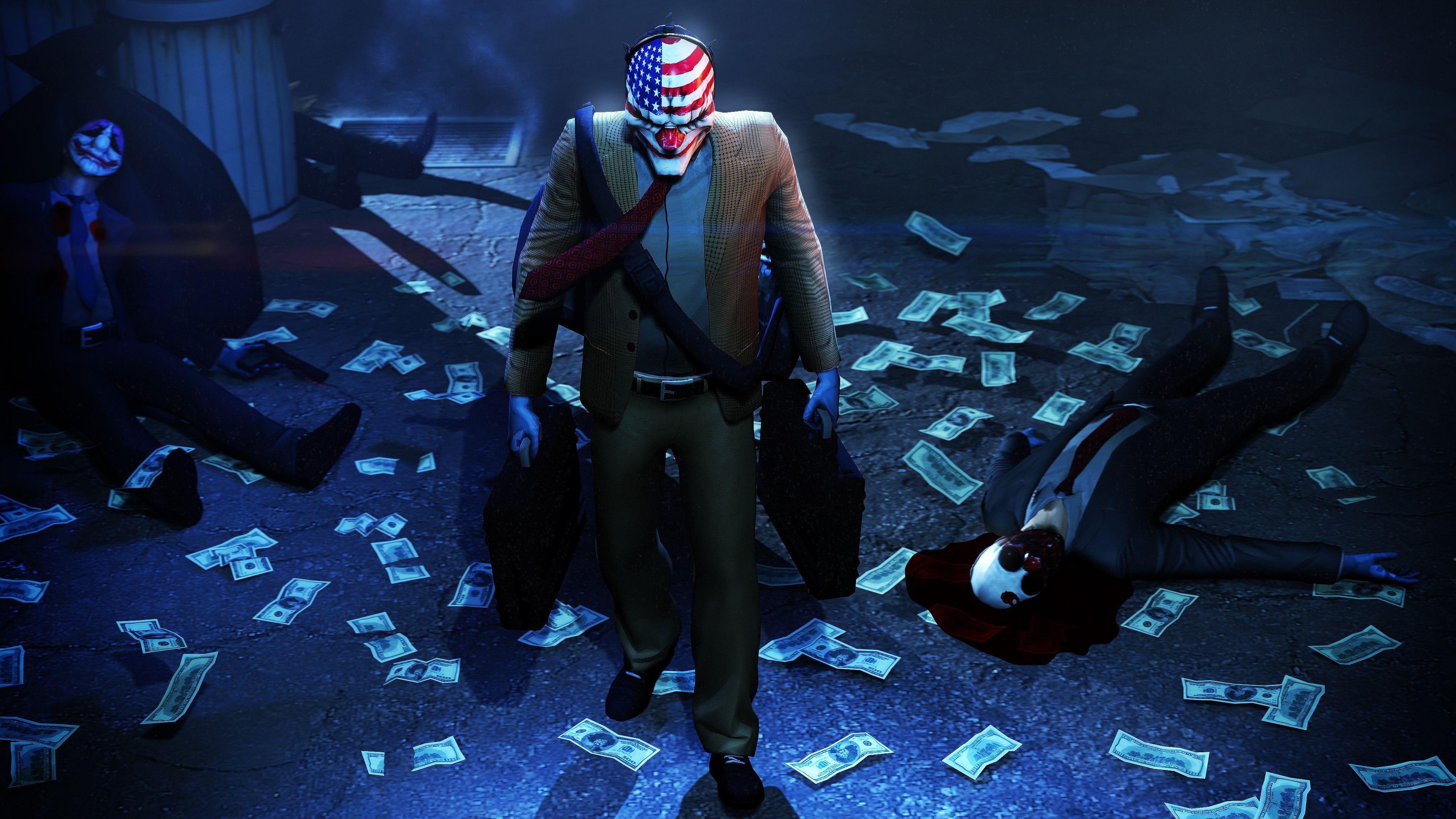 3840x2160 Payday 2 HD Wallpaper, Desktop