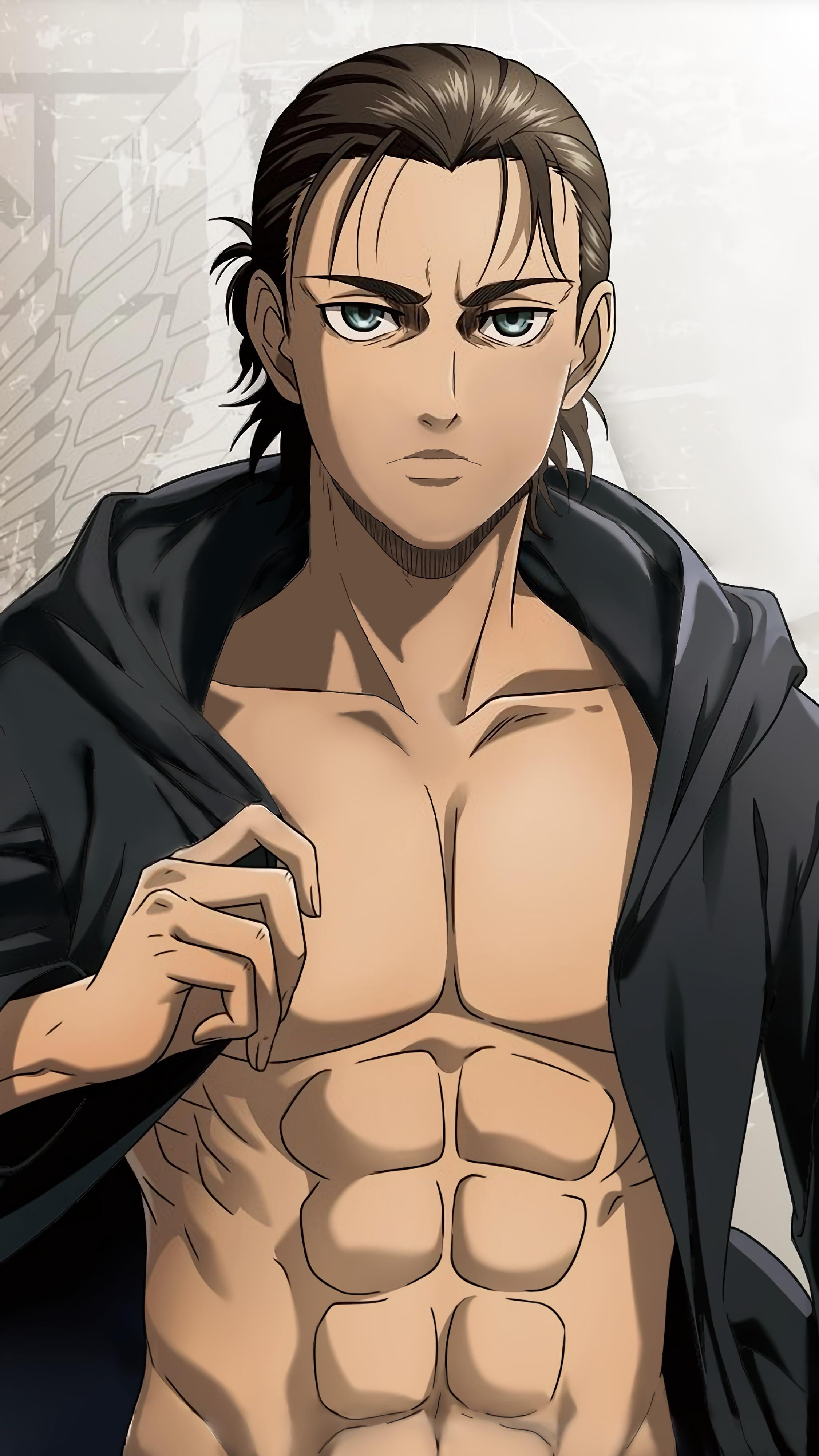 2250x4000 Abs of Freedom Eren Yeager [Attack on Titan] (), Phone