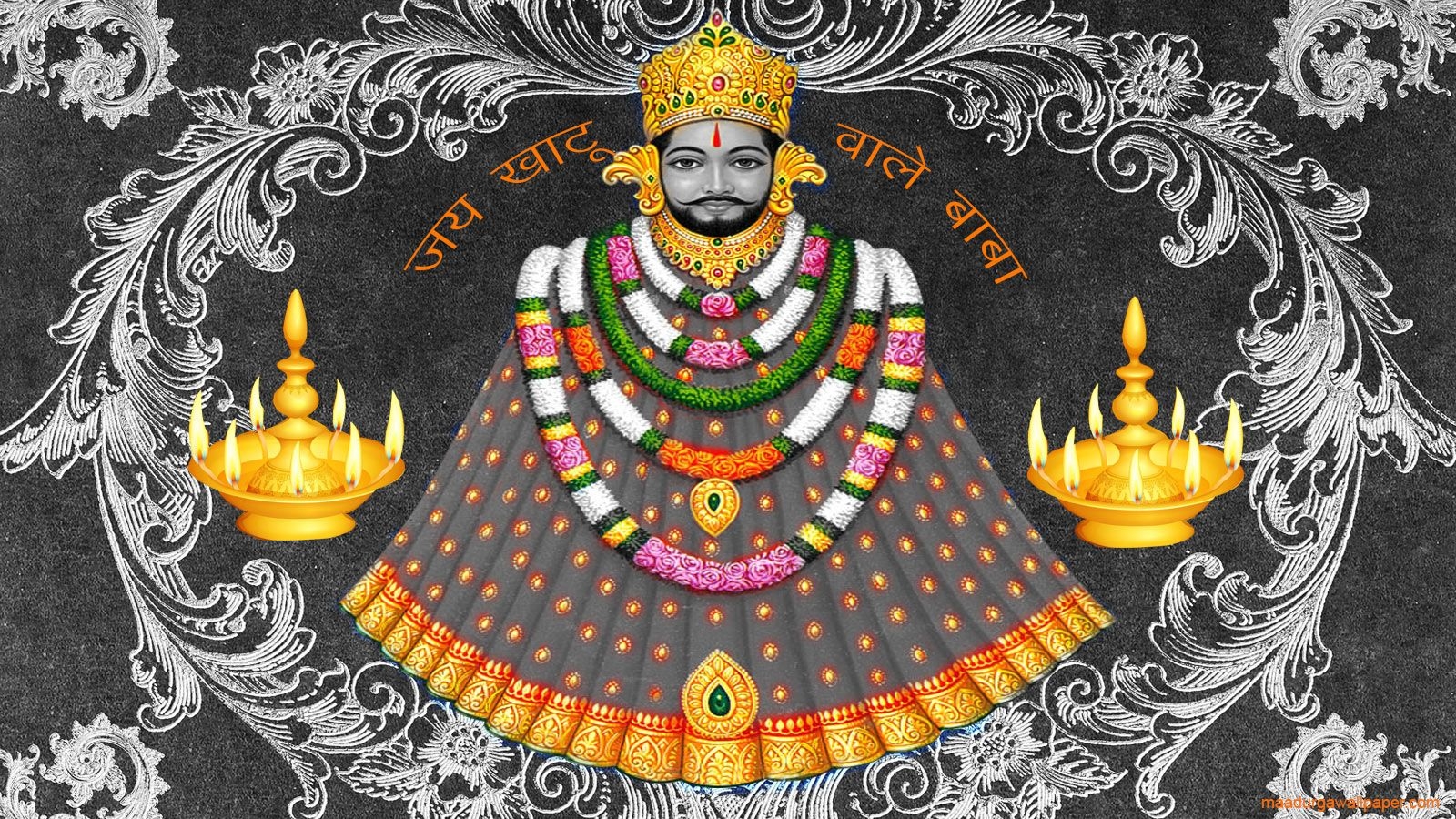 1600x900 Khatu Shyam Baba wallpaper, Desktop