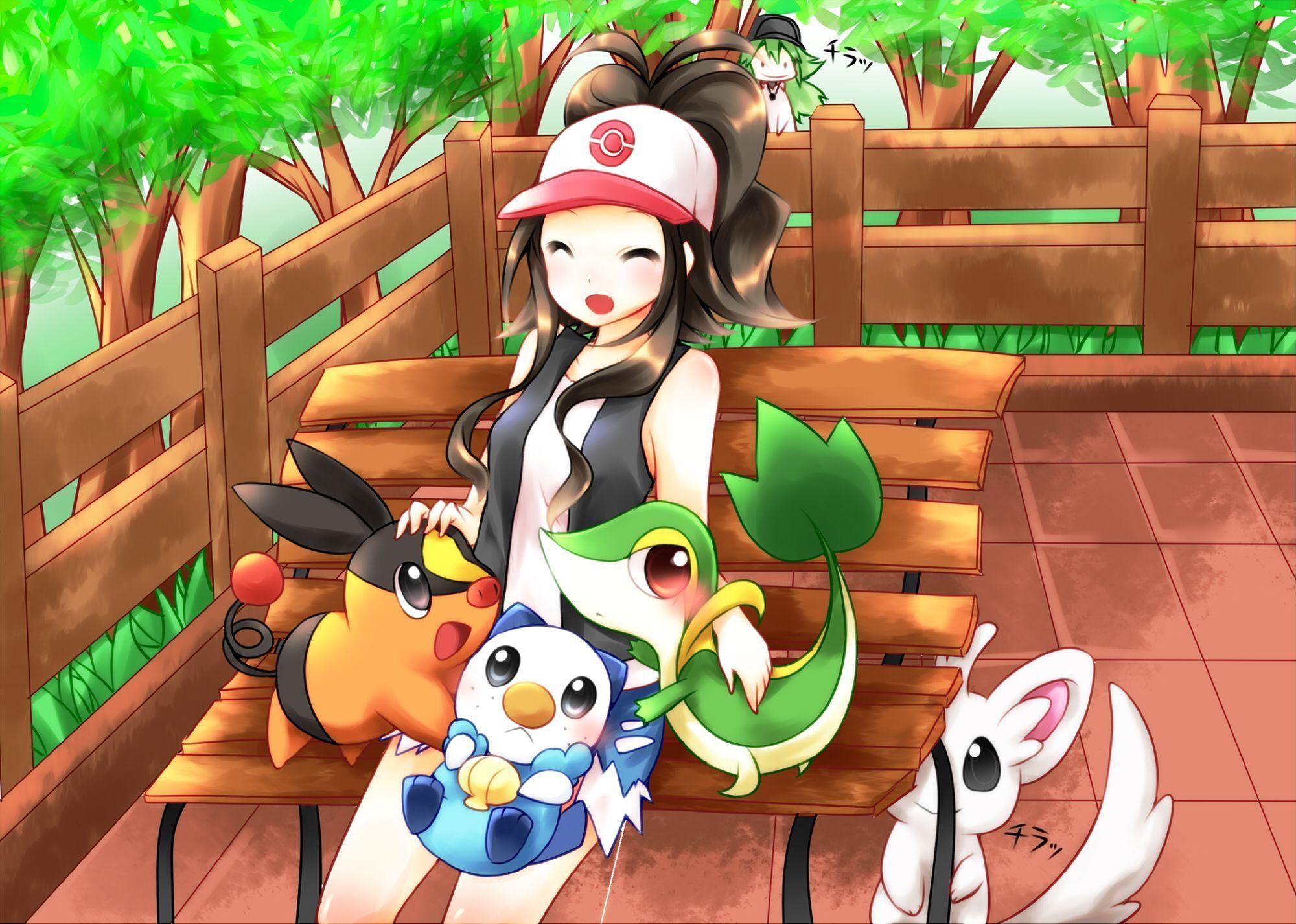 2000x1430 Snivy (Pokemon) HD Wallpaper and Background Image, Desktop