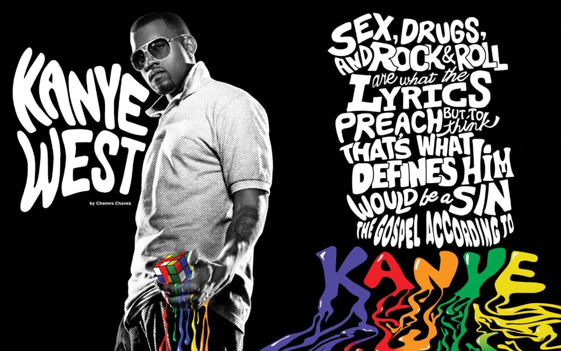 1920x1200 Kanye West Background. HD Wallpaper, Background, Image, Art, Desktop