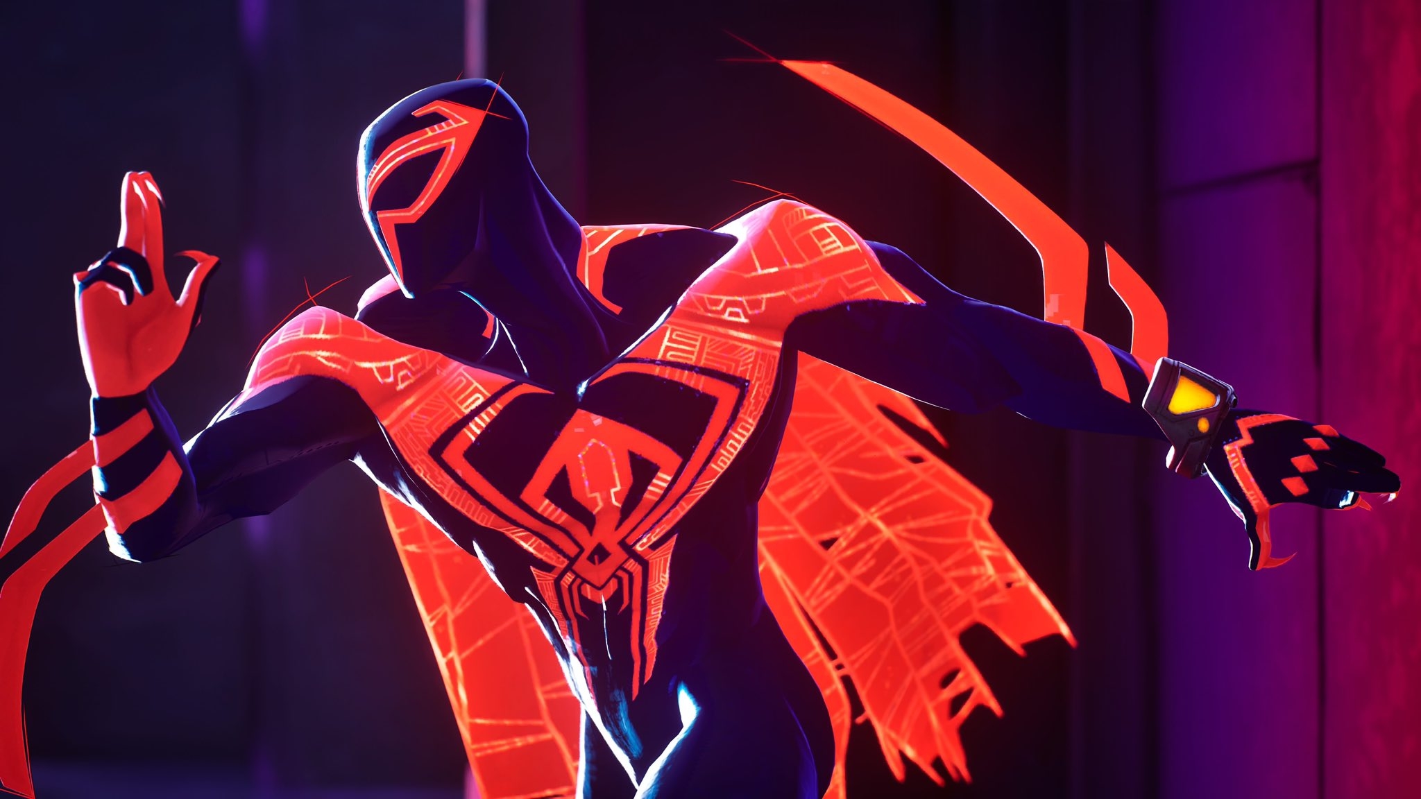 2050x1160 Spider Man 2099 Fortnite Wallpaper, Desktop