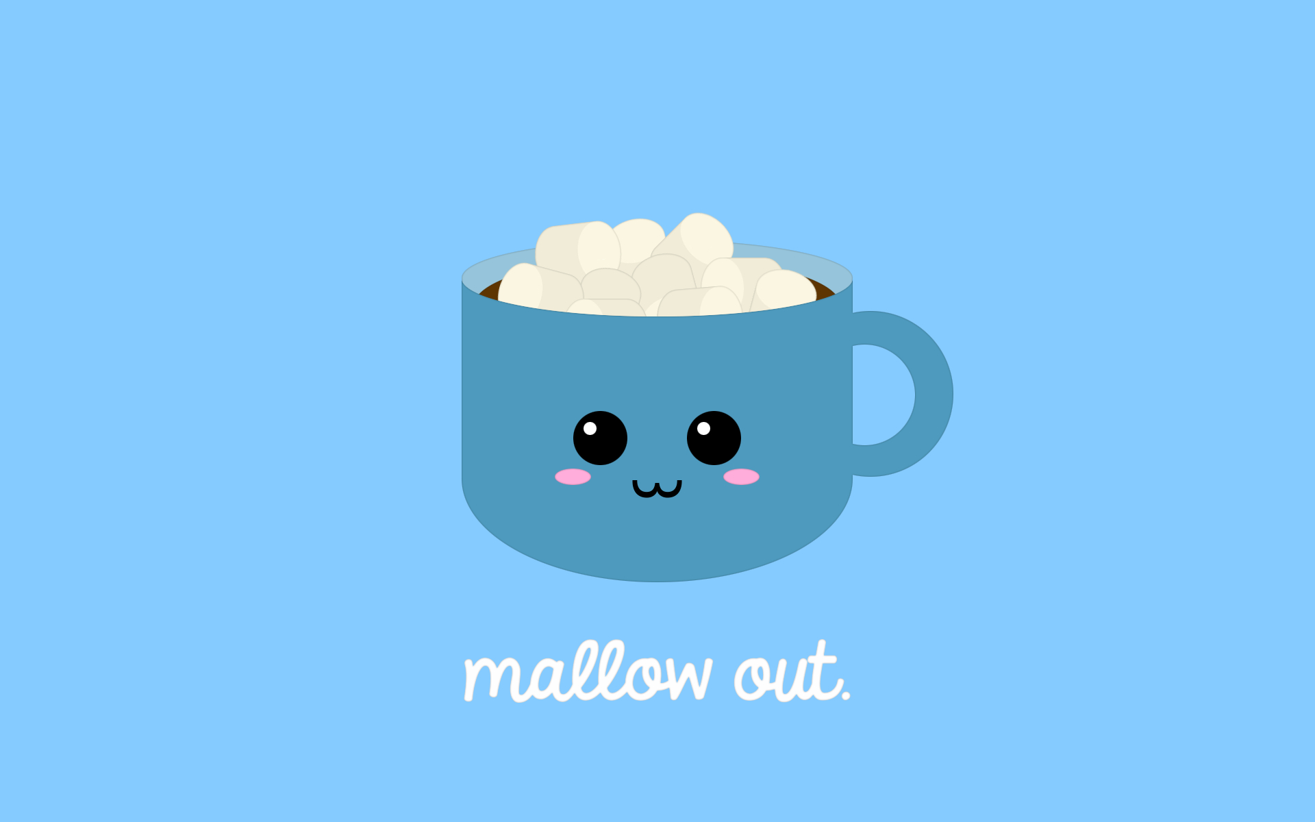 1920x1200 Cute Blue Kawaii Wallpaper Free Cute Blue Kawaii Background, Desktop