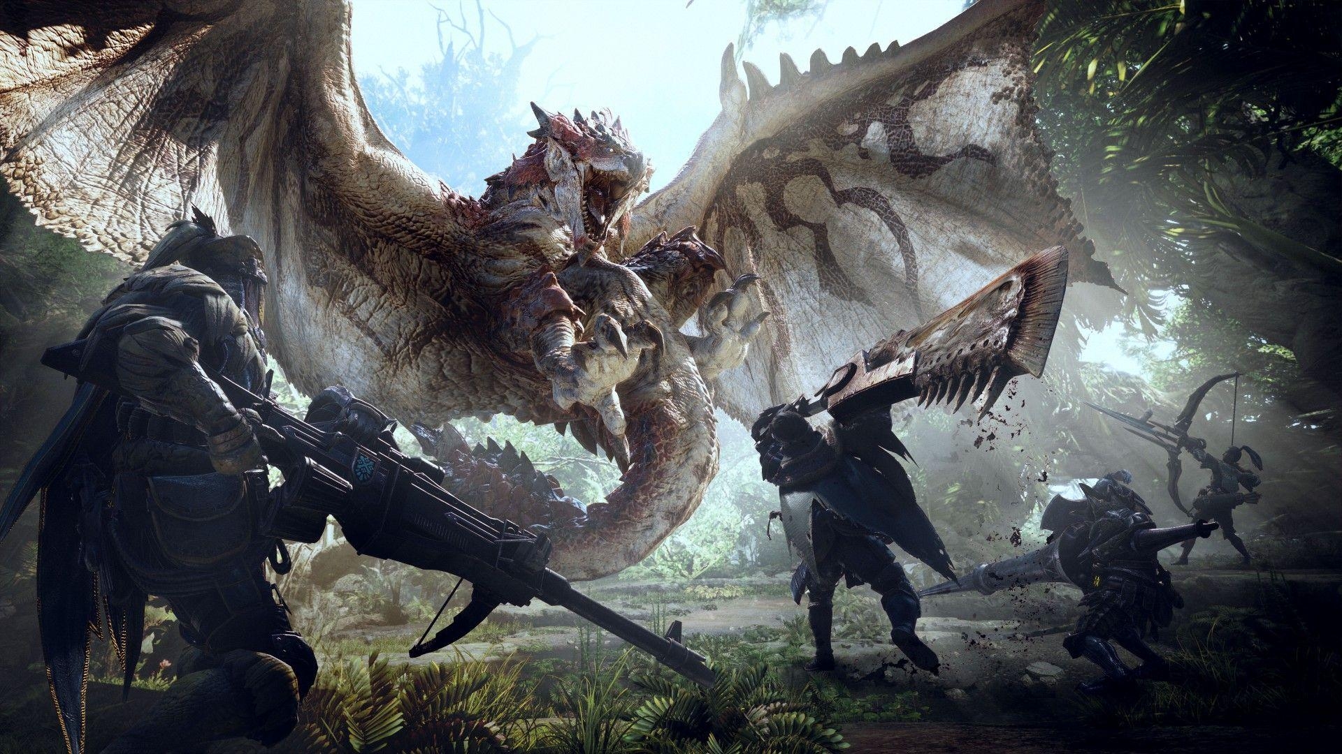 1920x1080 Wallpaper Monster Hunter World, E3 4K, 8K, Games, Desktop