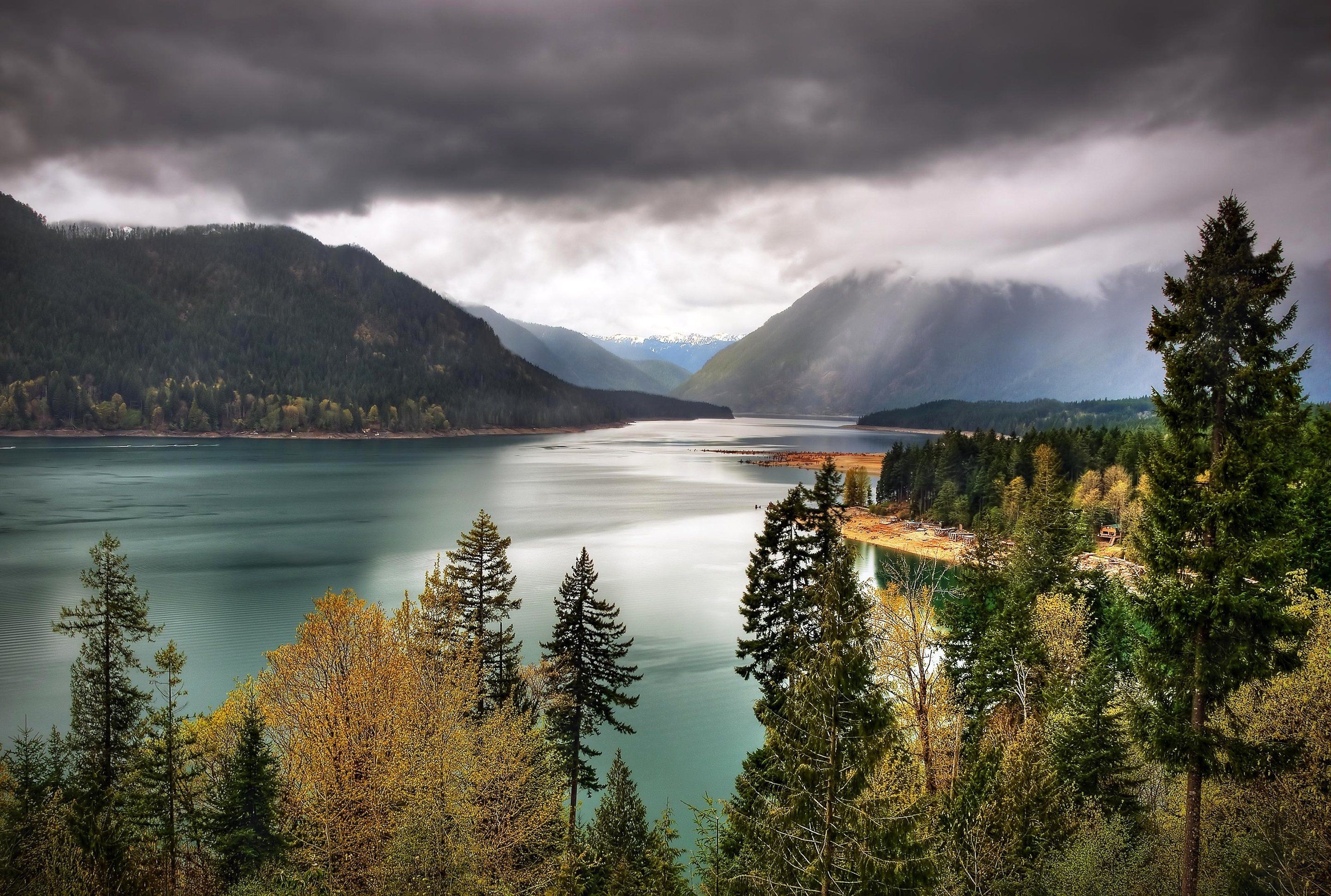 2880x1940 Sky olympic national park lake usa washington wallpaper, Desktop