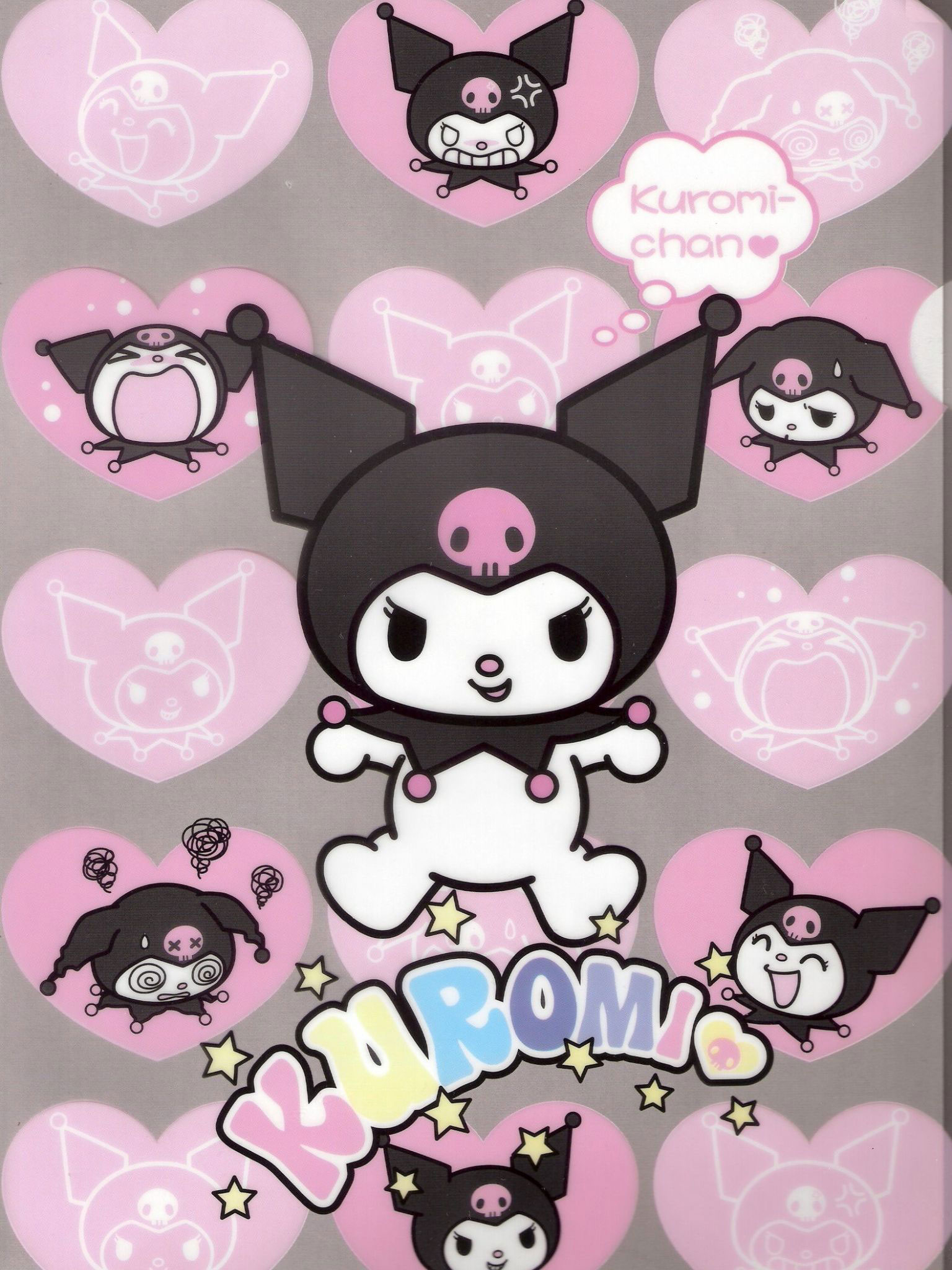 1540x2050 Kuromi Wallpaper, Phone