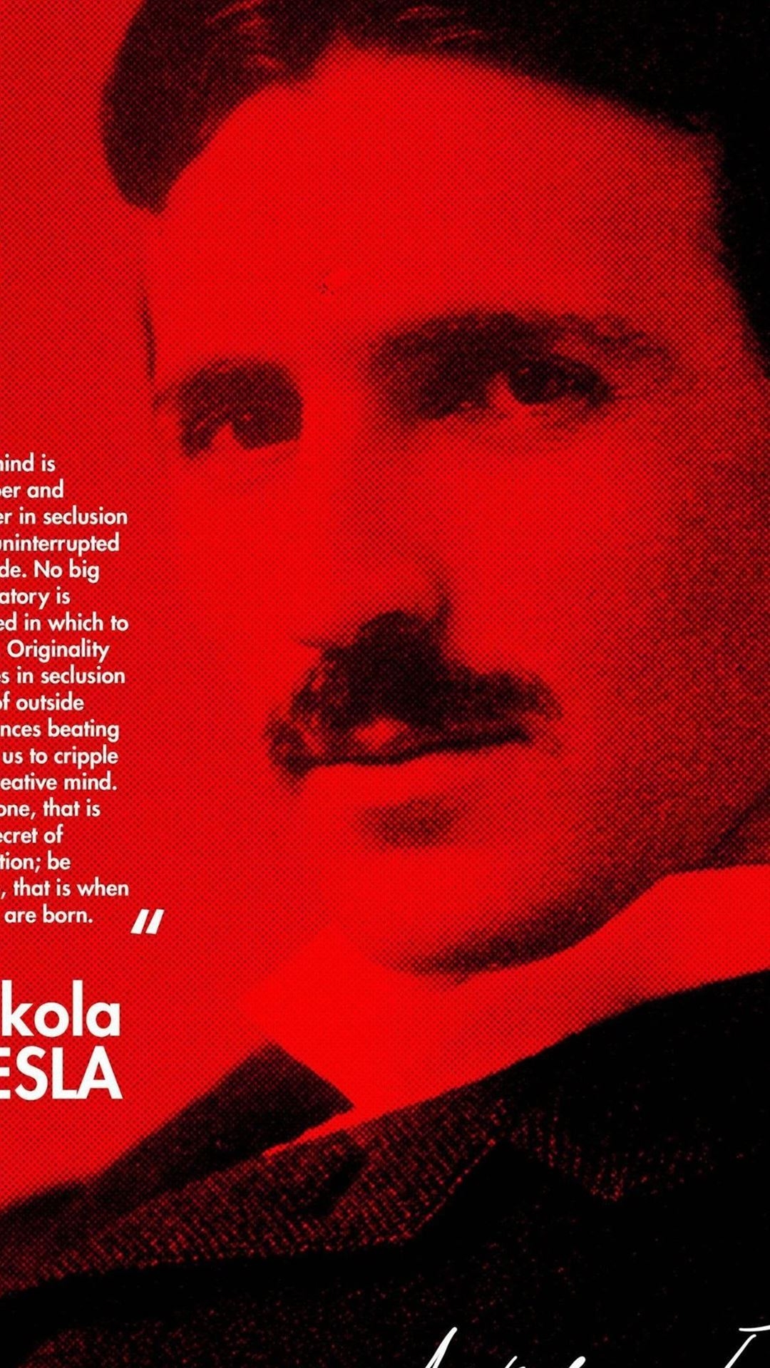 1080x1920 Nikola Tesla Quotes Top Free Nikola Tesla Quotes B. iPhone Wallpaper Free Download, Phone