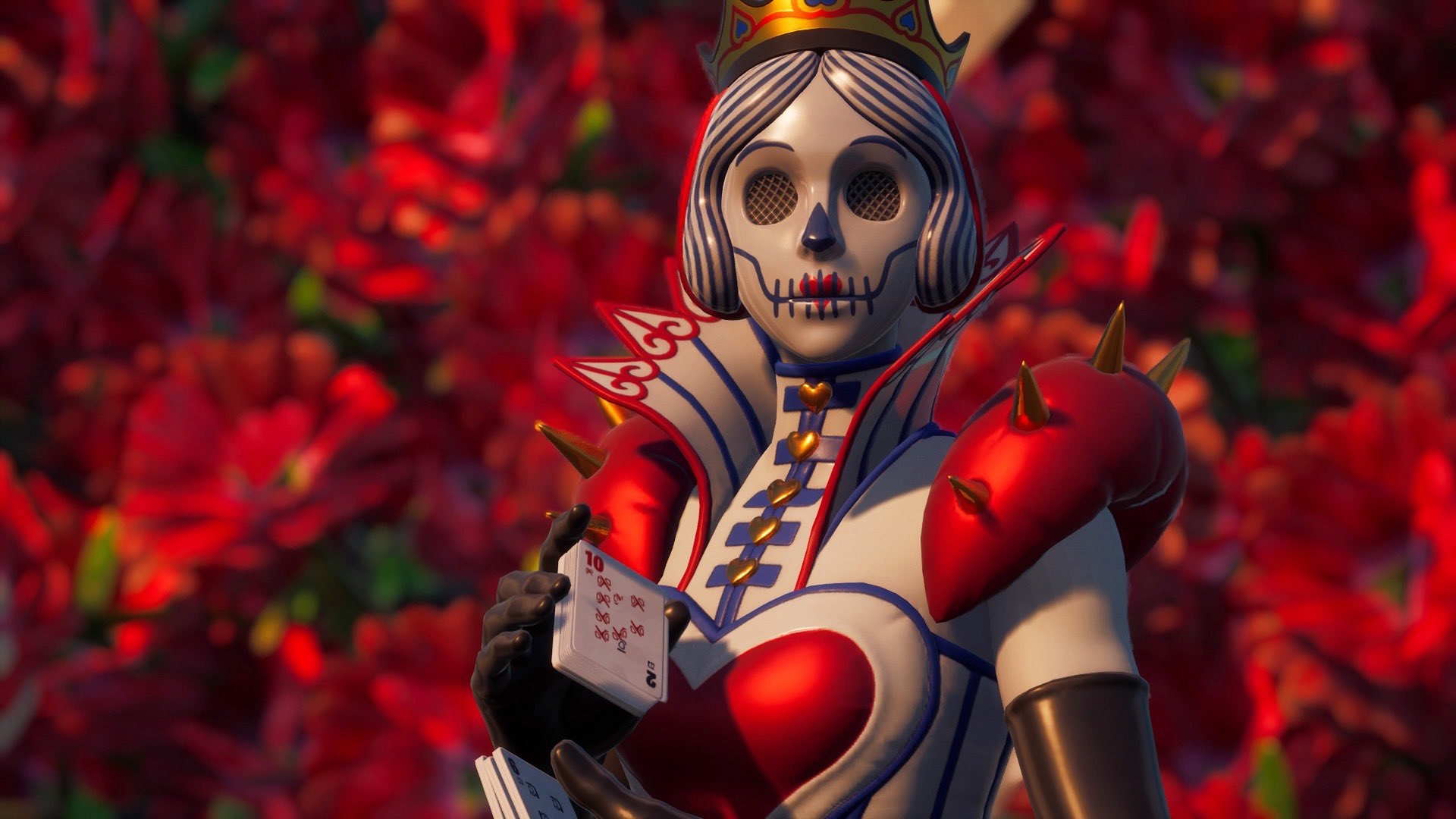 1920x1080 Queen of Hearts Fortnite wallpaper, Desktop