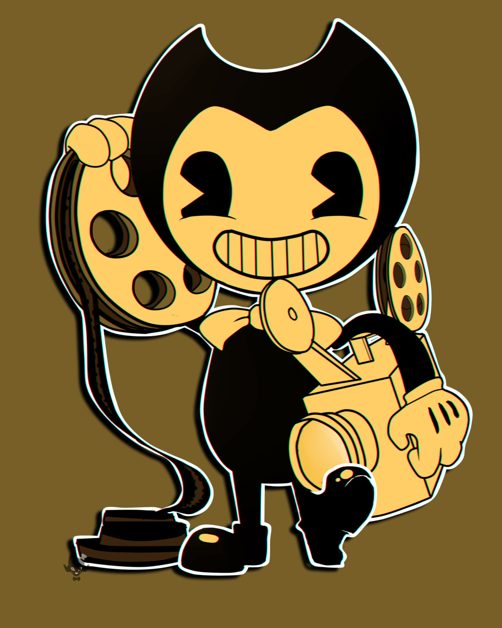 1030x1280 Bendy and the Ink Machine, Phone