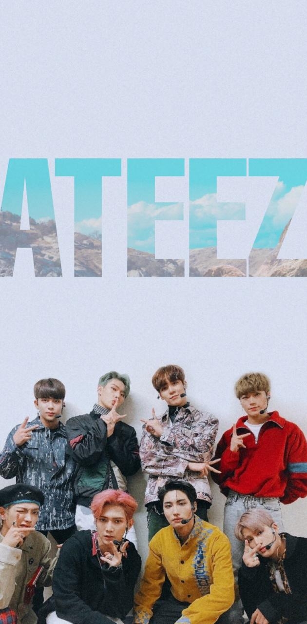 630x1280 ATEEZ KPOP wallpaper, Phone