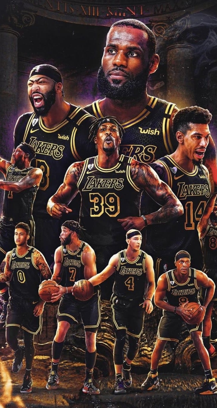 740x1380 Los Angeles Lakers Wallpaper NBA Lakers Background [ 2021 ], Phone