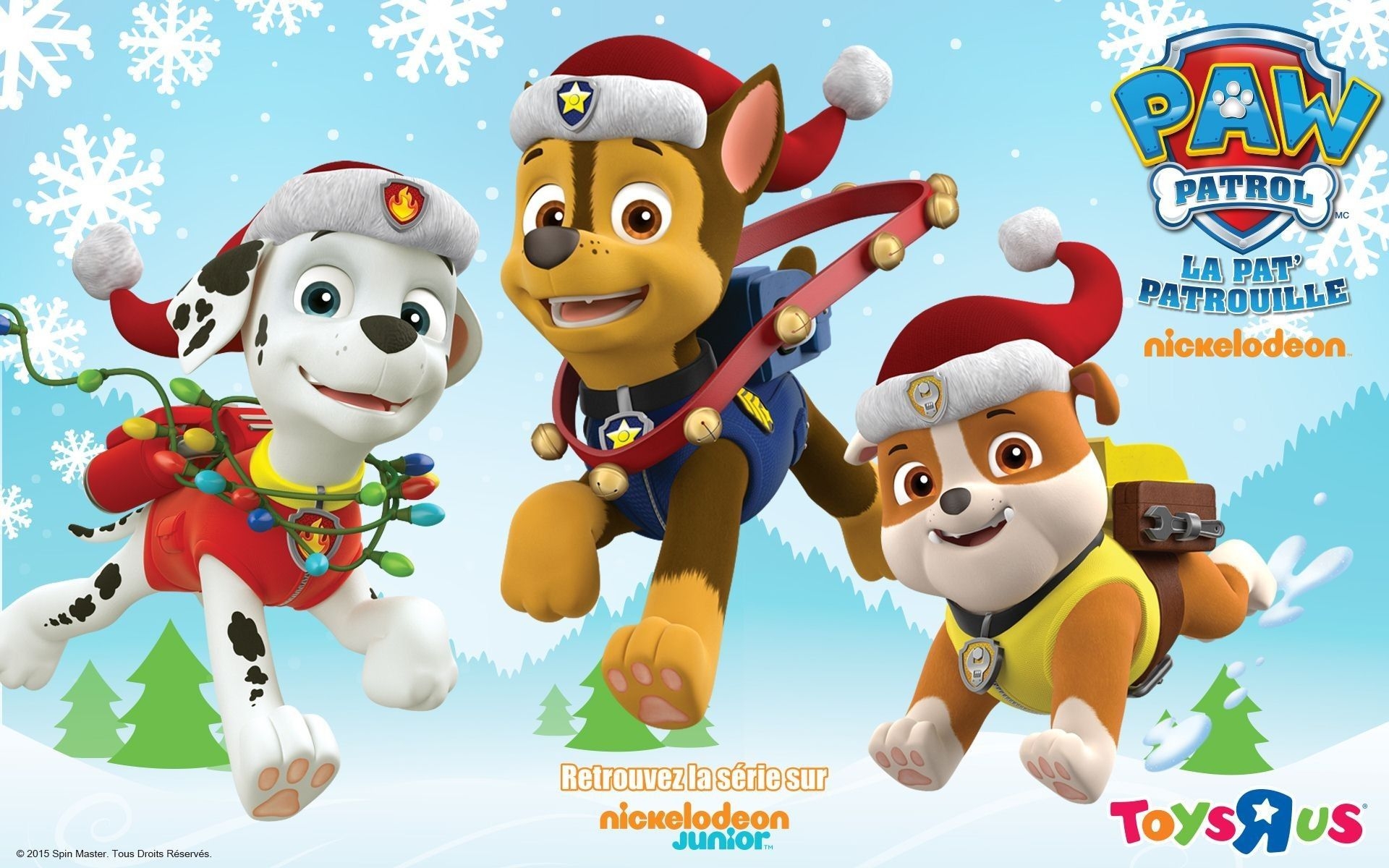 1920x1200 Paw Patrol Christmas Wallpaper Free Paw Patrol Christmas Background, Desktop