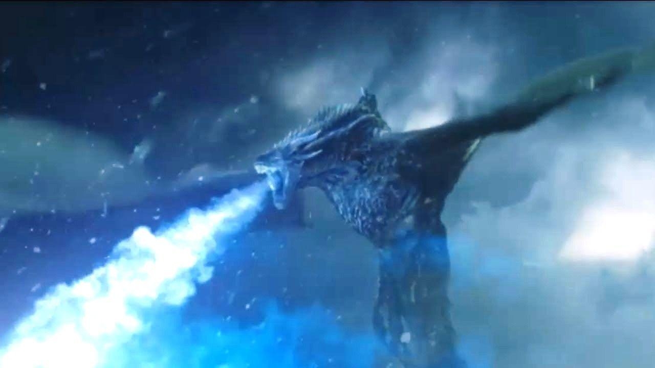 1280x720 Ice Dragon Night's King Game of Thrones Wallpaper. Kings game, Desktop