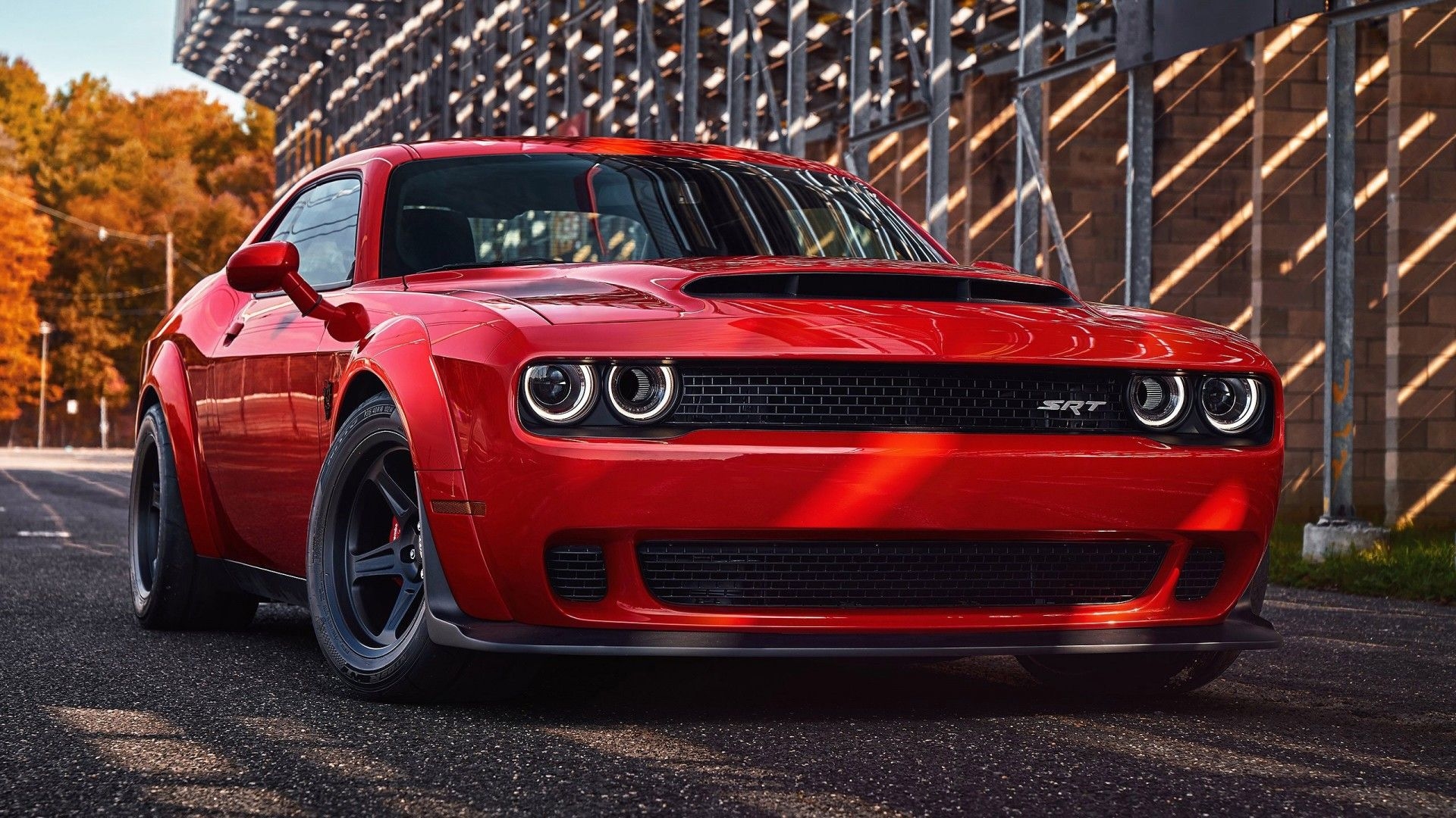 1920x1080 Dodge Demon Challenger Srt Car Wallpaper for Desktop and Mobiles, Desktop