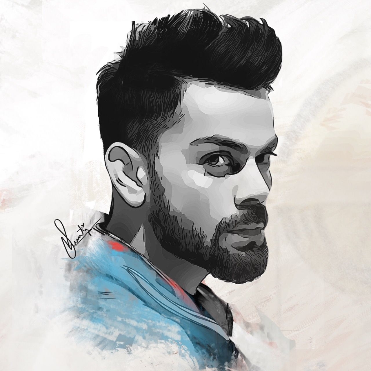 1280x1280 Virat Kohli. Virat kohli, Virat kohli wallpaper, Ganpati bappa wallpaper, Phone