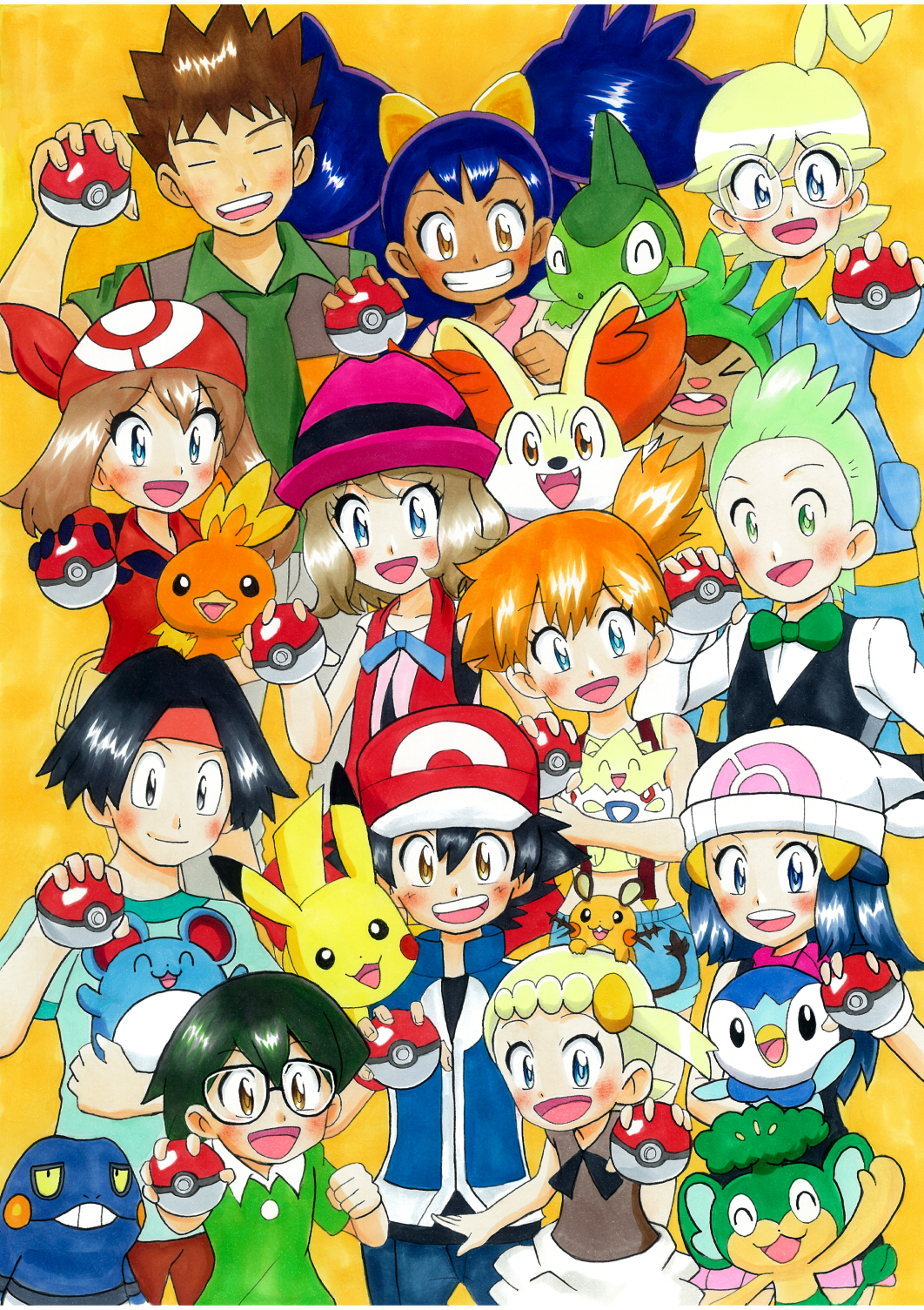 1070x1510 Category:Ash Ketchum's Friends. Legends of the Multi Universe, Phone