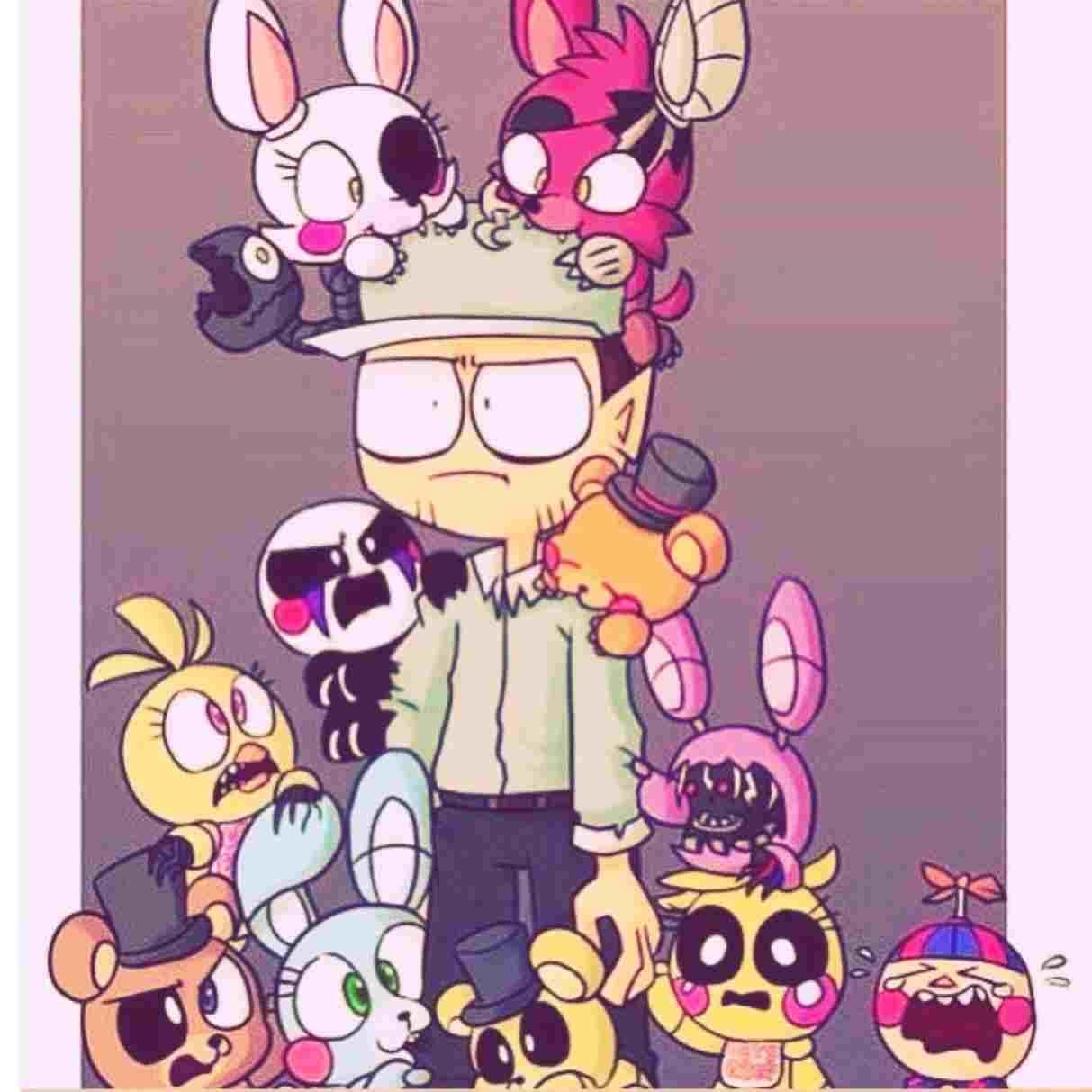 1220x1220 Cute Fnaf Wallpaper Free Cute Fnaf Background, Phone