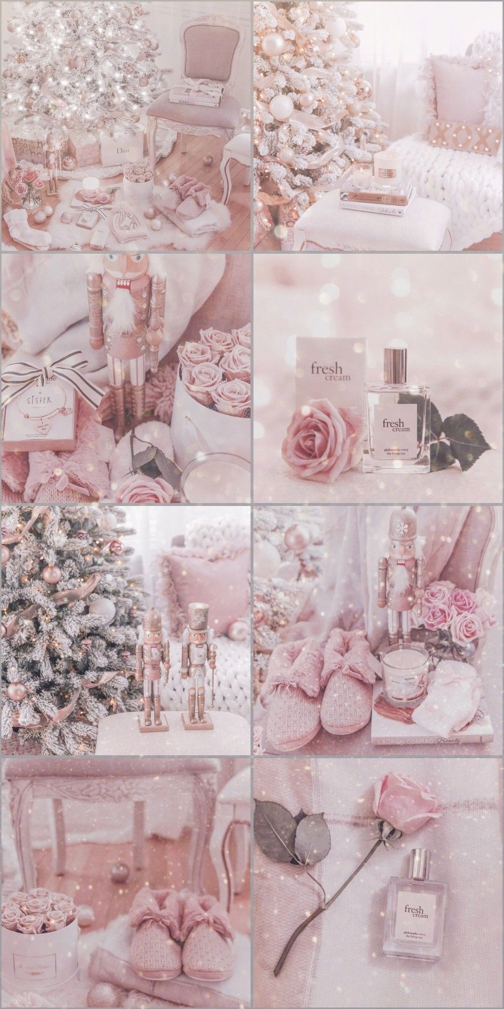 1030x2050 Pink xmas vibes. Pink wallpaper iphone, Pastel pink aesthetic, Rose gold aesthetic, Phone