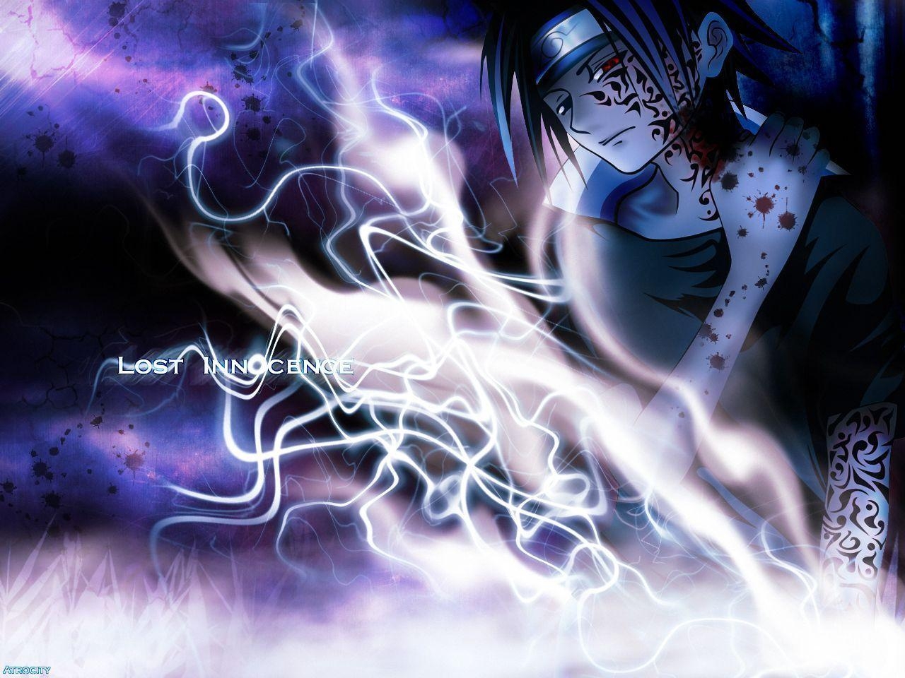 1280x960 image For > Sasuke Shippuden Curse Mark Chidori, Desktop