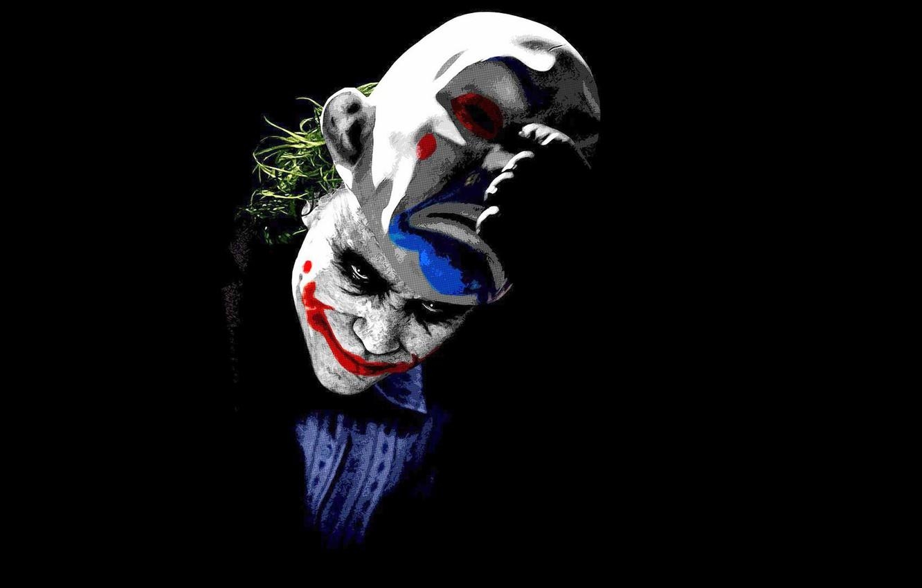 1340x850 Wallpaper smile, Joker, mask image for desktop, section, Desktop