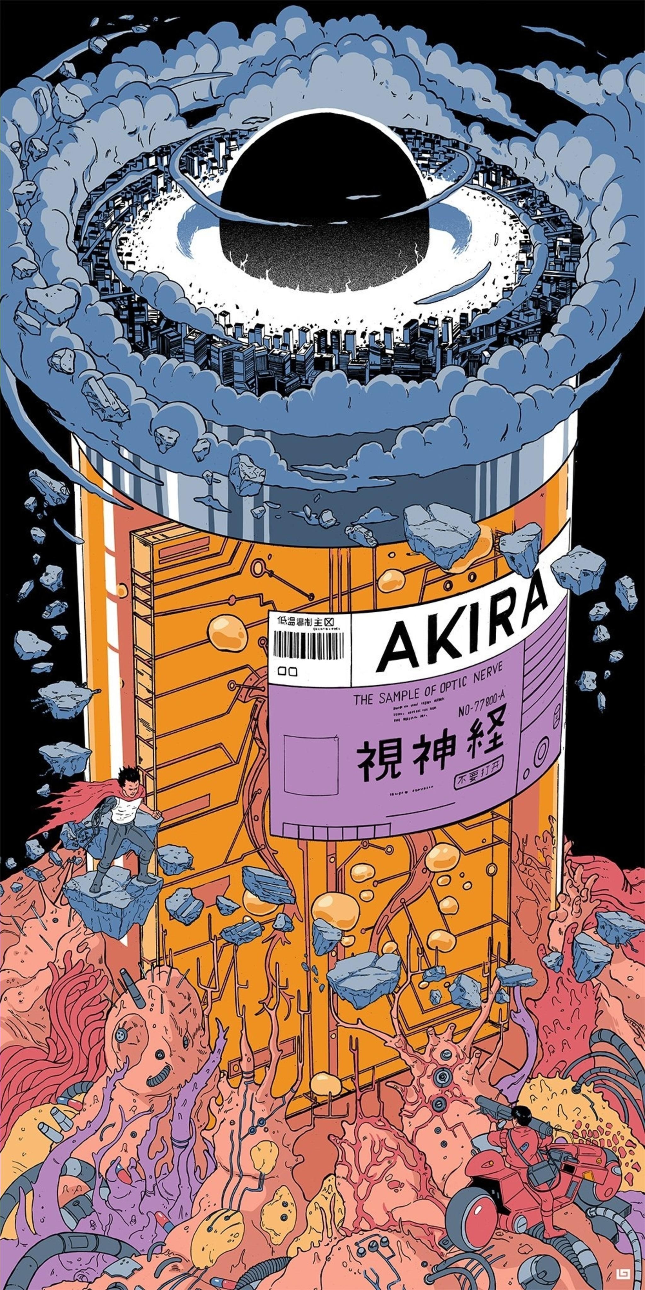 2050x4100 Akira By Laurie Greasley Wallpaper & Background Download, Phone