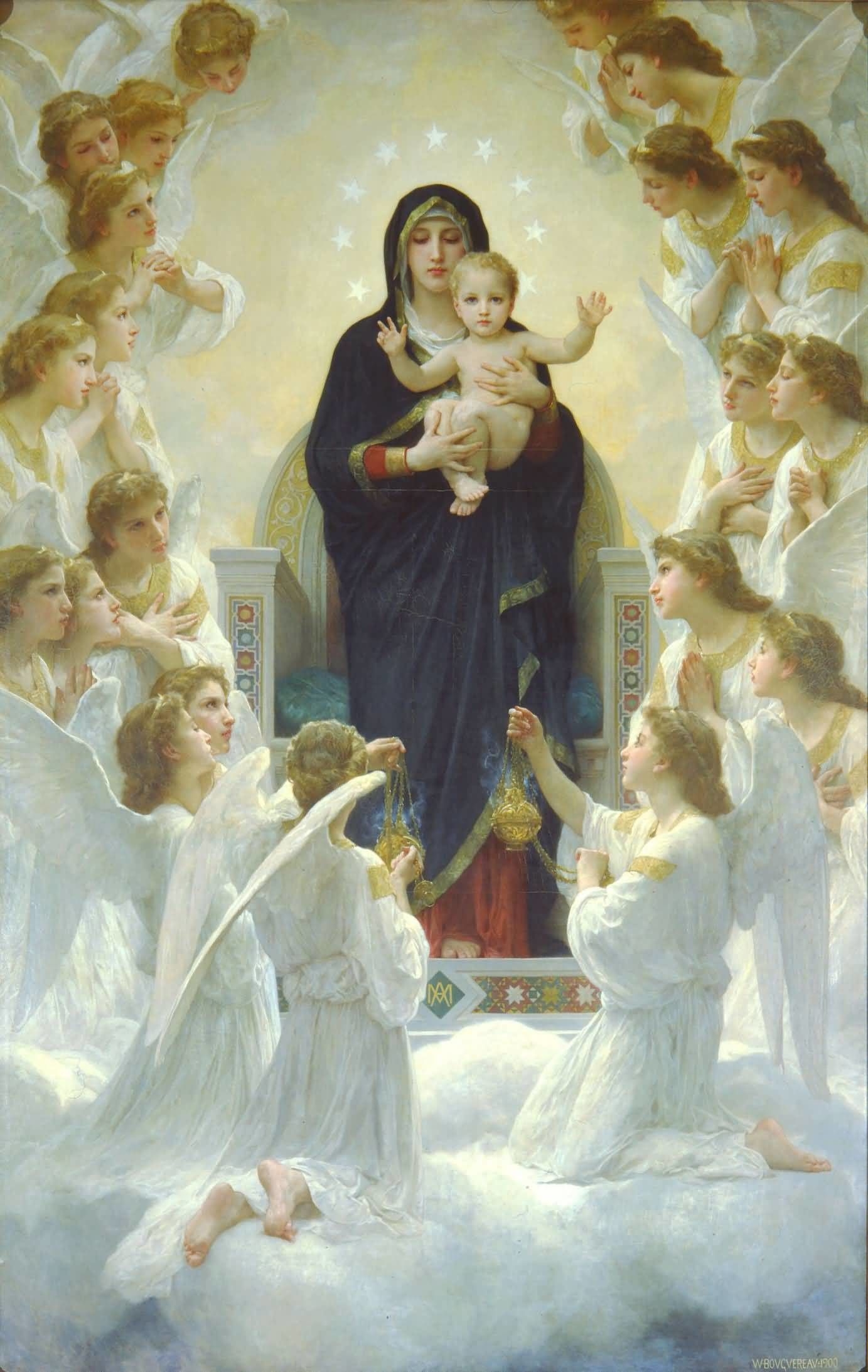 1390x2190 Blessed Virgin Mary Wallpaper, Phone