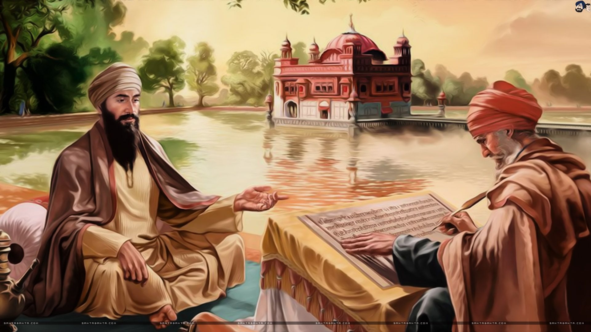 1920x1080 Exclusive HD Sikh Gurus Wallpaper & Gurudwara Image. Golden, Desktop