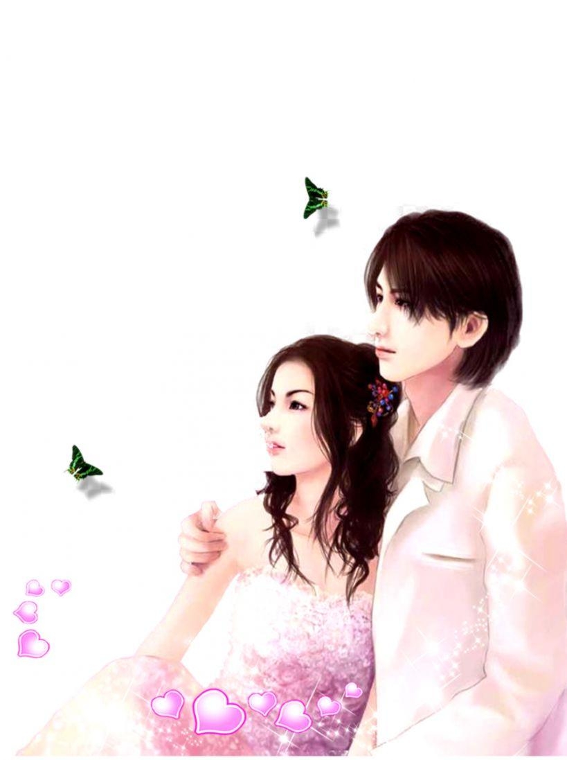 820x1100 Love Romance Mobile Phone Wallpaper Cartoon Couple Cartoon, Phone