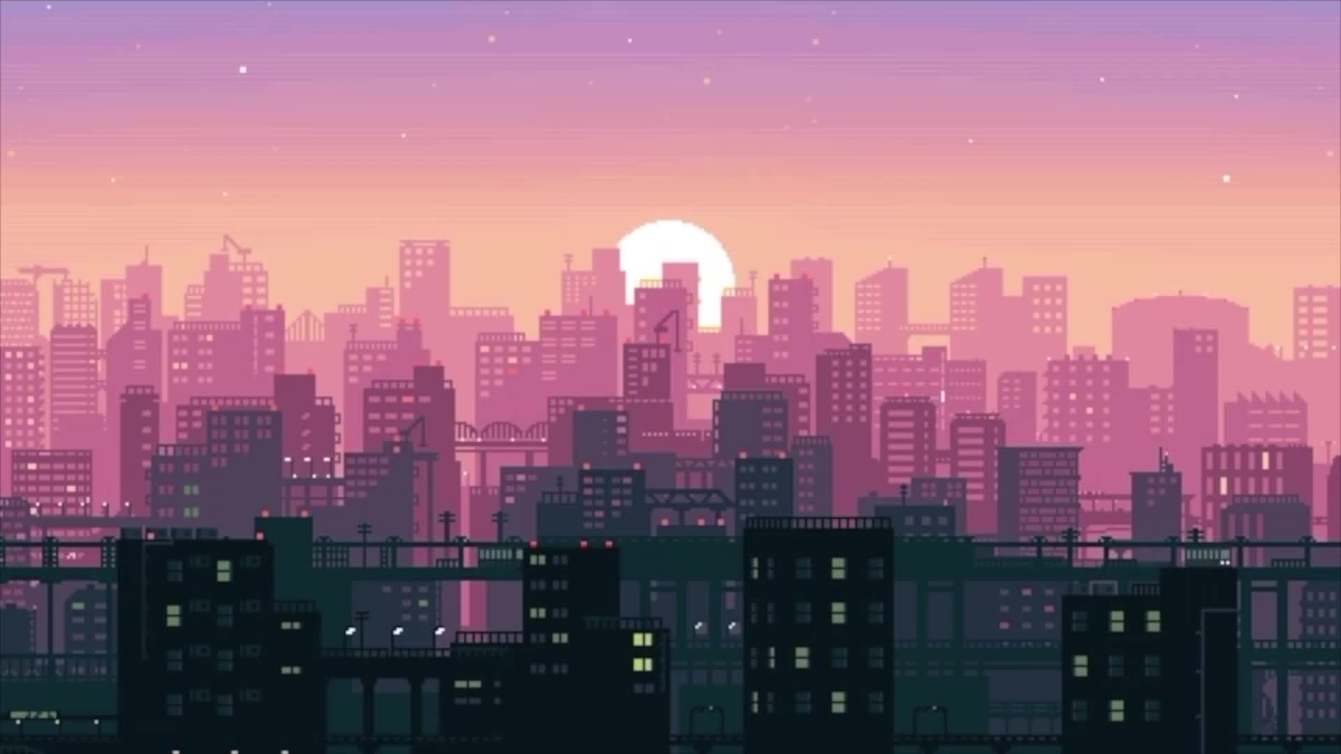 1920x1080 Melhores LoFi Hiphop GIFs. Encontre o top GIF no Gfycat. Aesthetic desktop wallpaper, Pixel art background, Computer wallpaper desktop wallpaper, Desktop