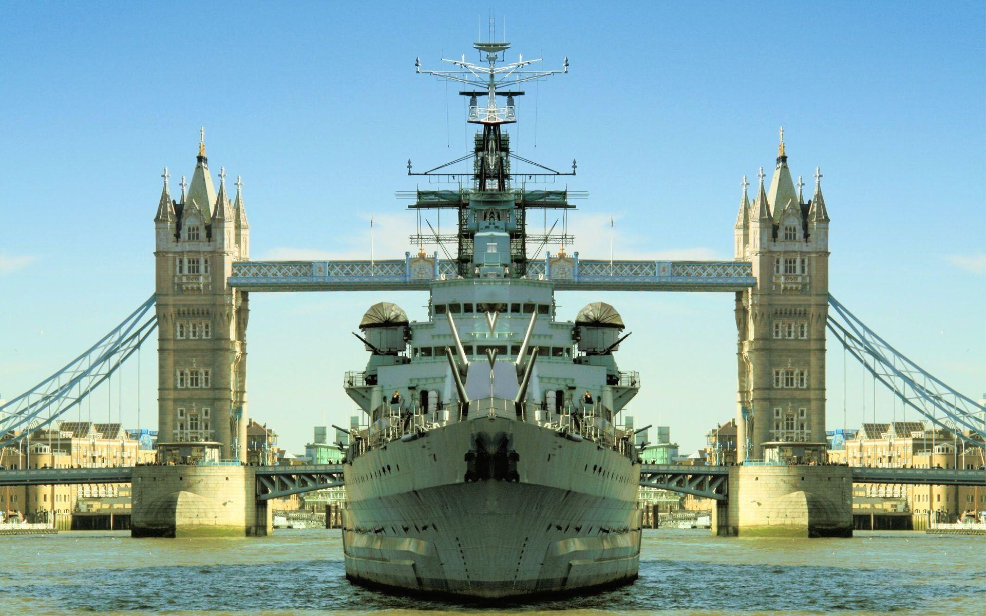 1920x1200 Hms Belfast, Desktop