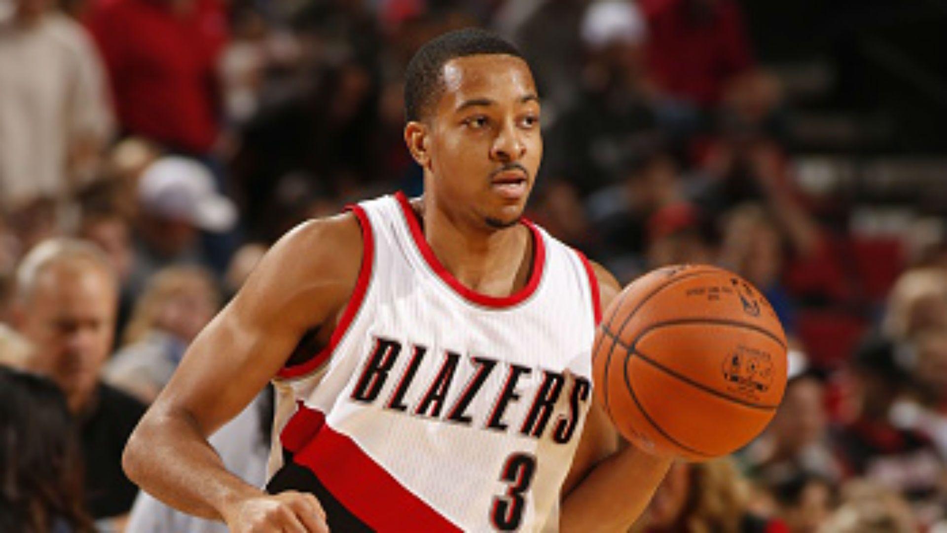 1920x1080 Blazers guard C.J. McCollum turns into Stephen Curry to start, Desktop