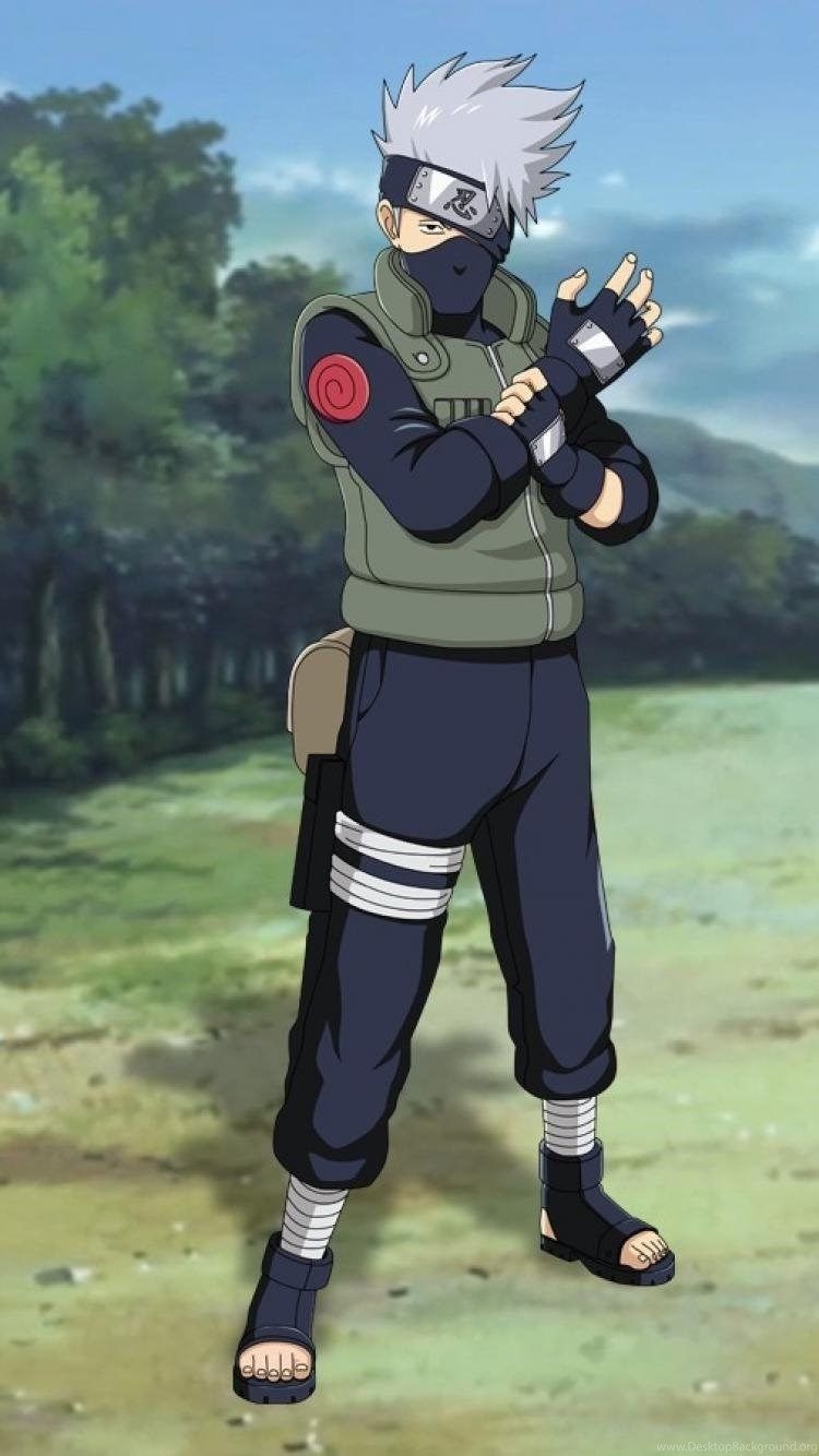 750x1340 Naruto: Shippuden Konoha Shinobi Kakashi Hatake Wallpaper Desktop Background, Phone