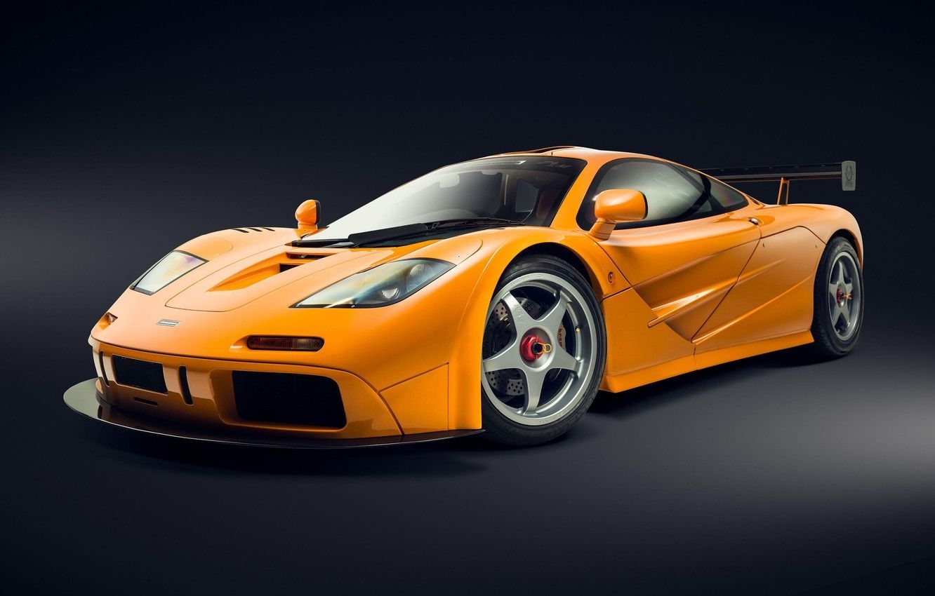 1340x850 Wallpaper Orange, Supercar, McLaren F1 LM image for desktop, section mclaren, Desktop