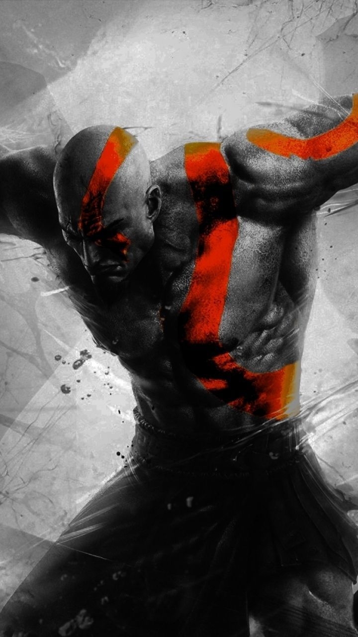 720x1280 HD Wallpaper 41. Kratos god of war, God of war, New, Phone