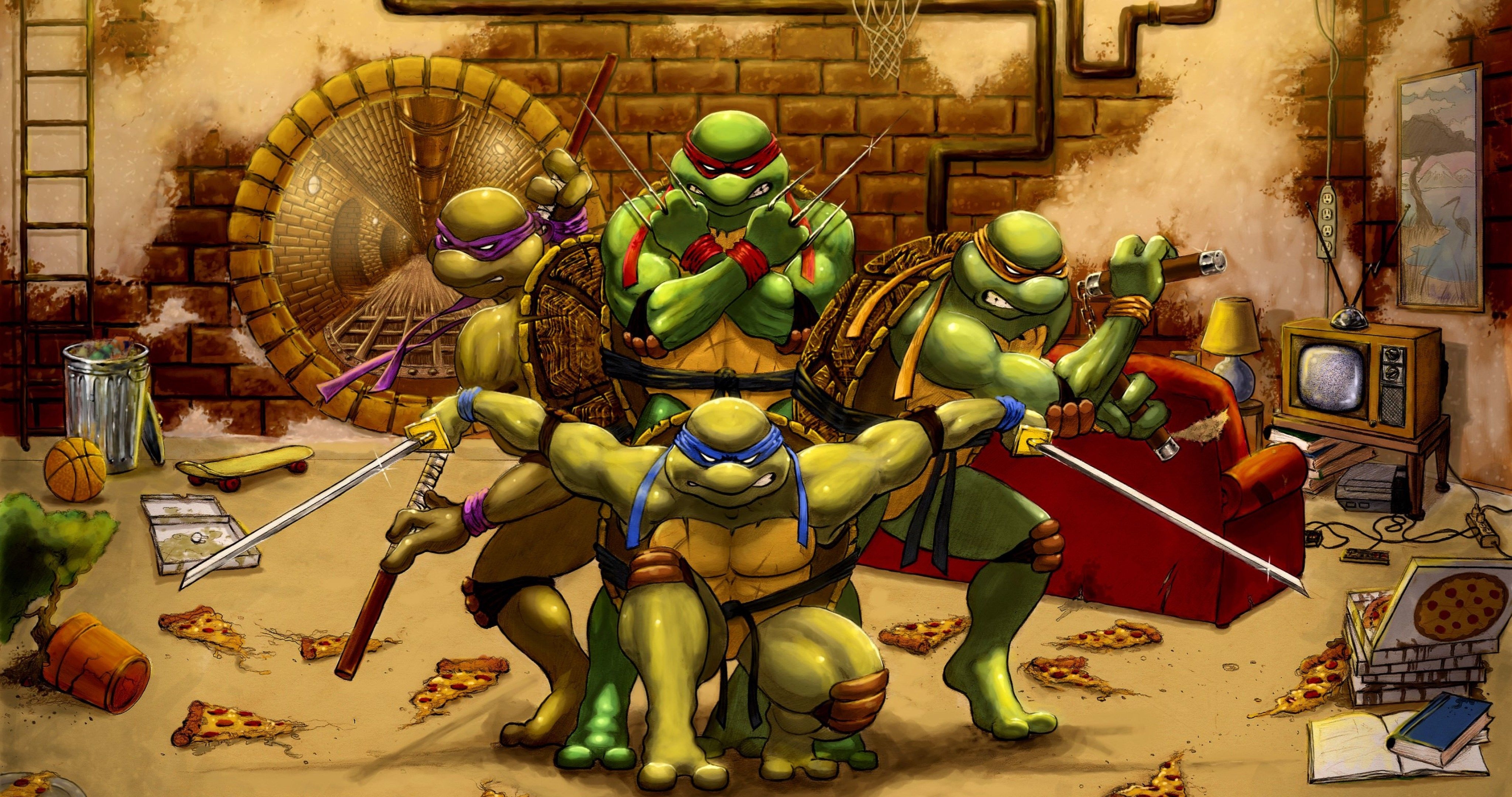 4100x2160 teenage mutant ninja turtles 4k ultra HD wallpaper High quality walls, Desktop