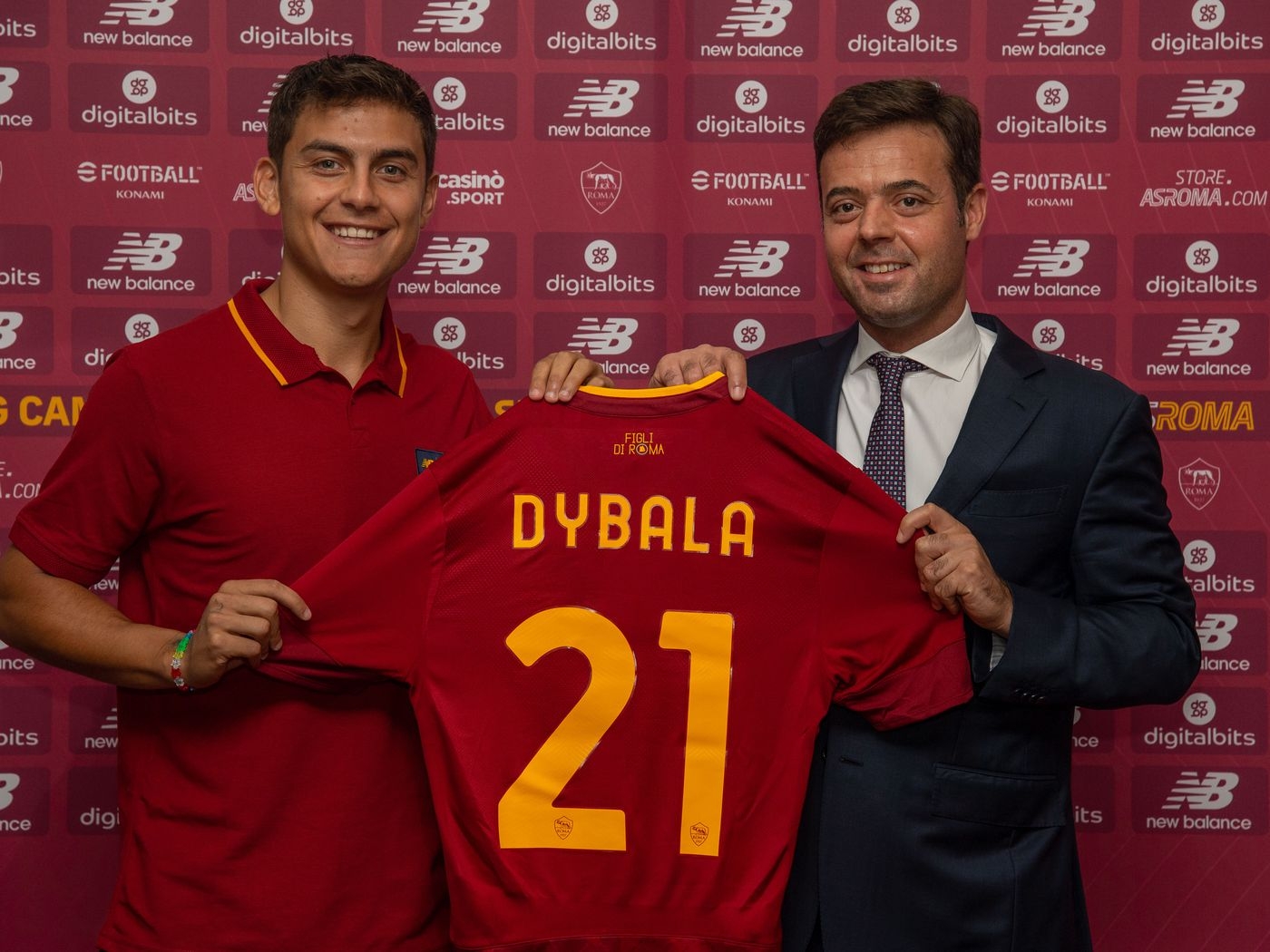 1400x1050 Official: Roma Sign Paulo Dybala Di Totti, Desktop