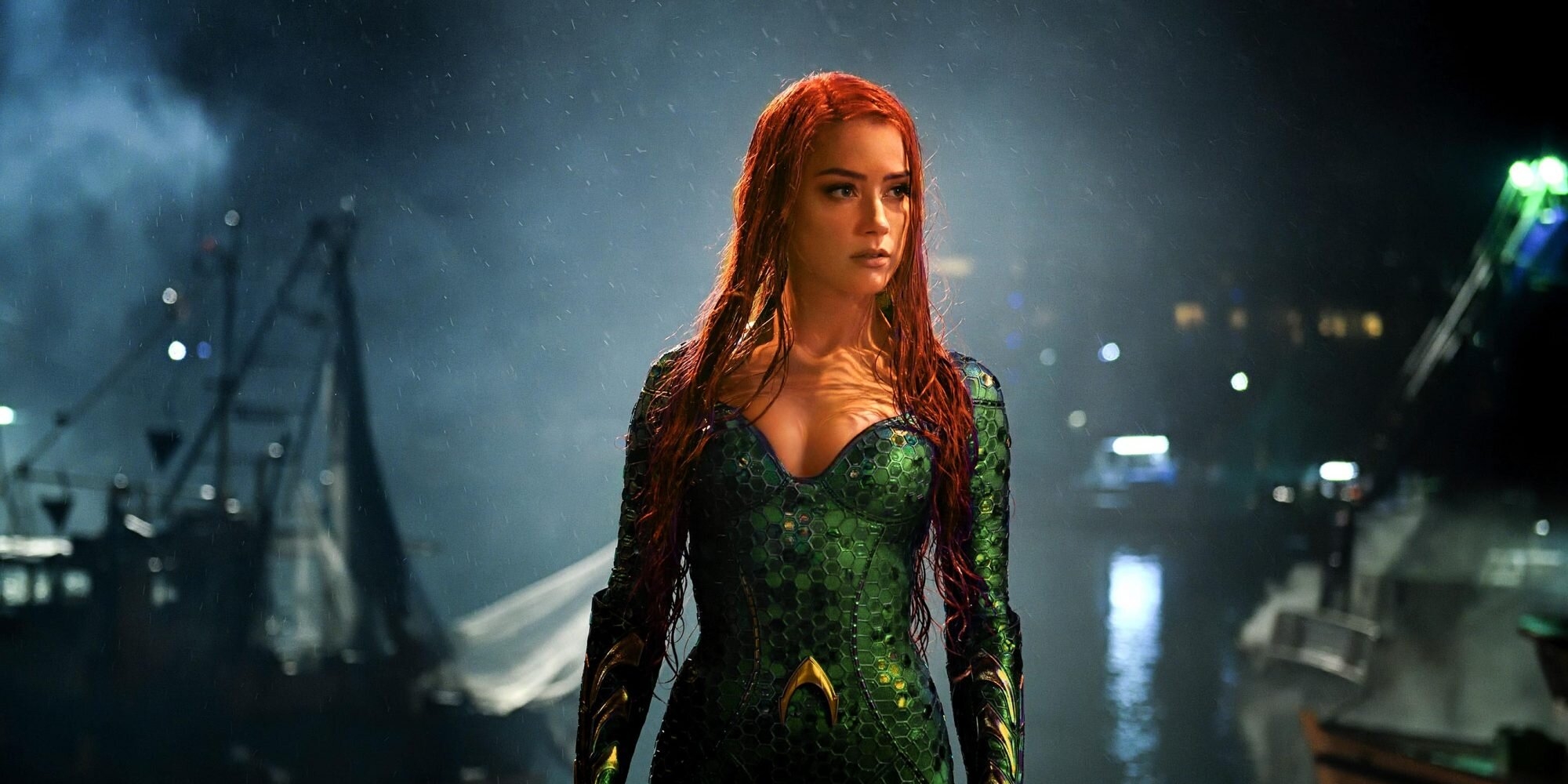 2000x1000 Amber Heard shoots down rumors, says she'll return for Aquaman 2, Dual Screen