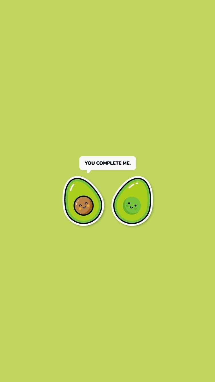 750x1340 Avocado Wallpaper, Phone