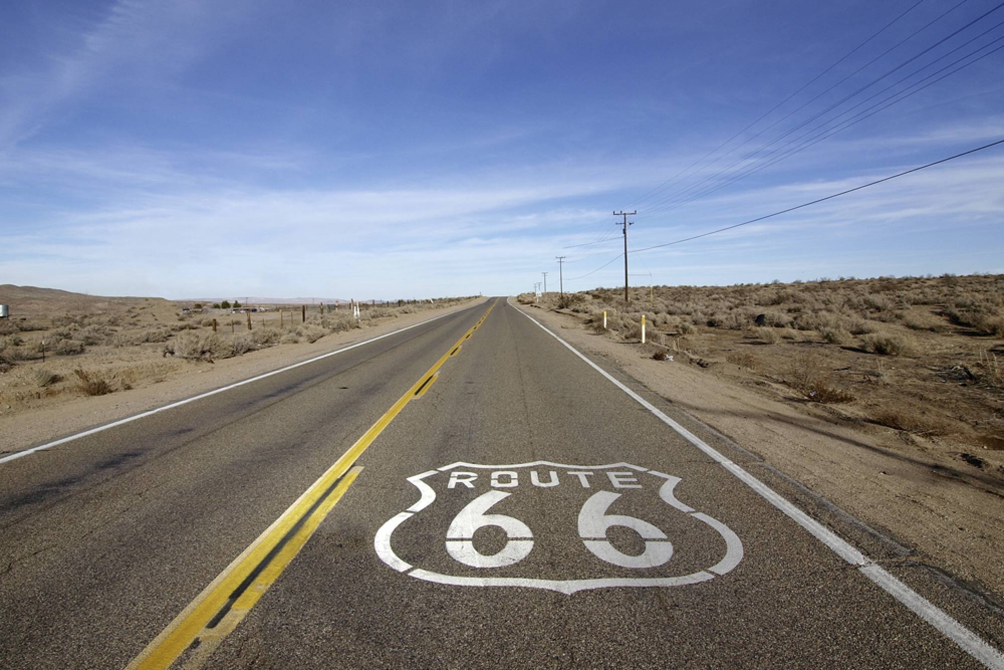 2000x1340 Route 66 Open Road Wallpaper, Desktop