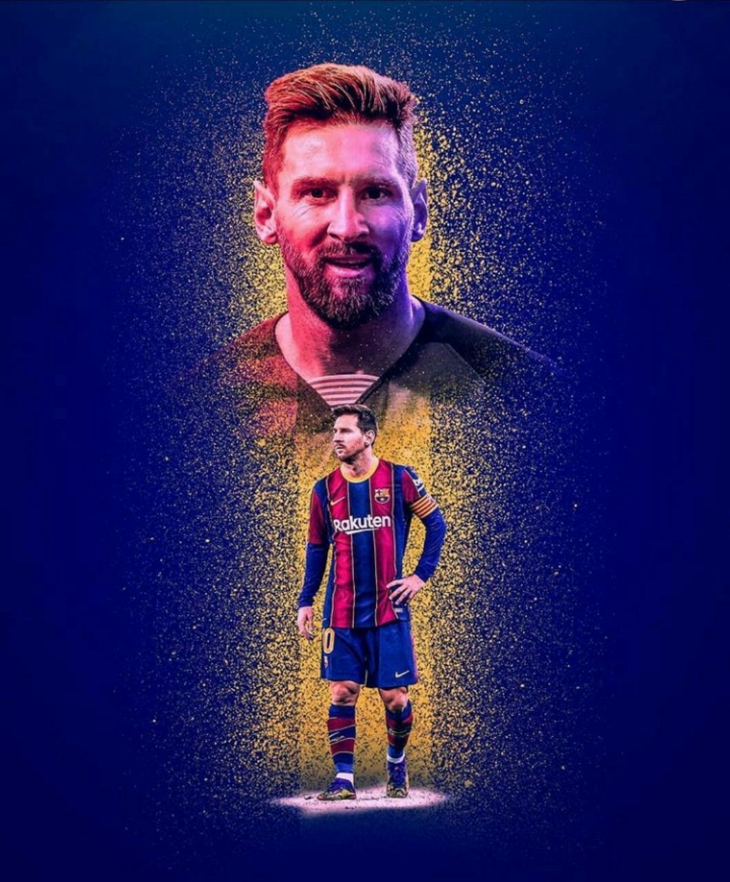 1060x1280 Lionel Messi Aesthetic Wallpaper, Phone