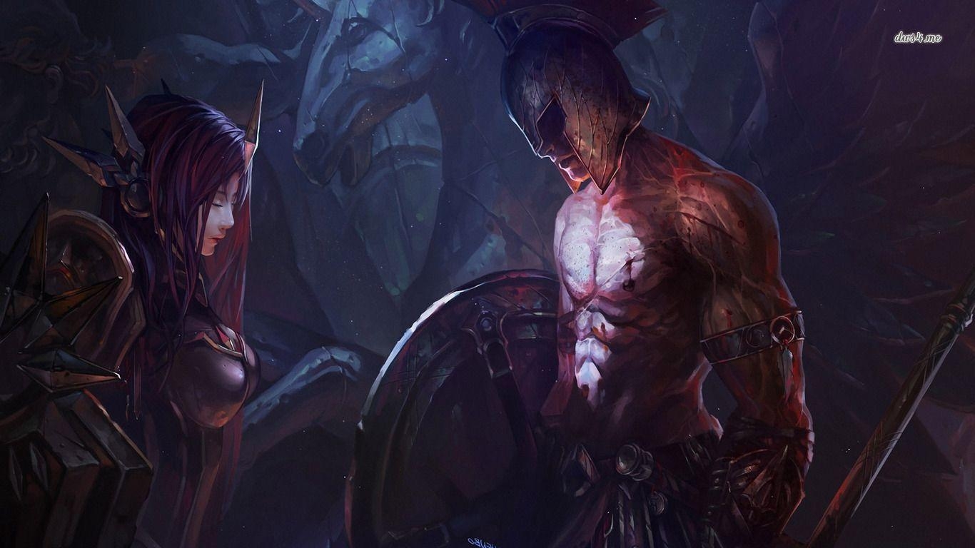 1370x770 Leona and Pantheon of Legends wallpaper wallpaper - #, Desktop