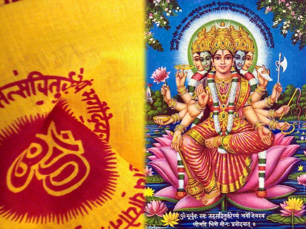 1030x770 Gayatri.., Navratri wallpaper, Ganesh picture: Gayatri Maa Wallpaper. Mantras, Gayatri mantra, Transcendental meditation, Desktop