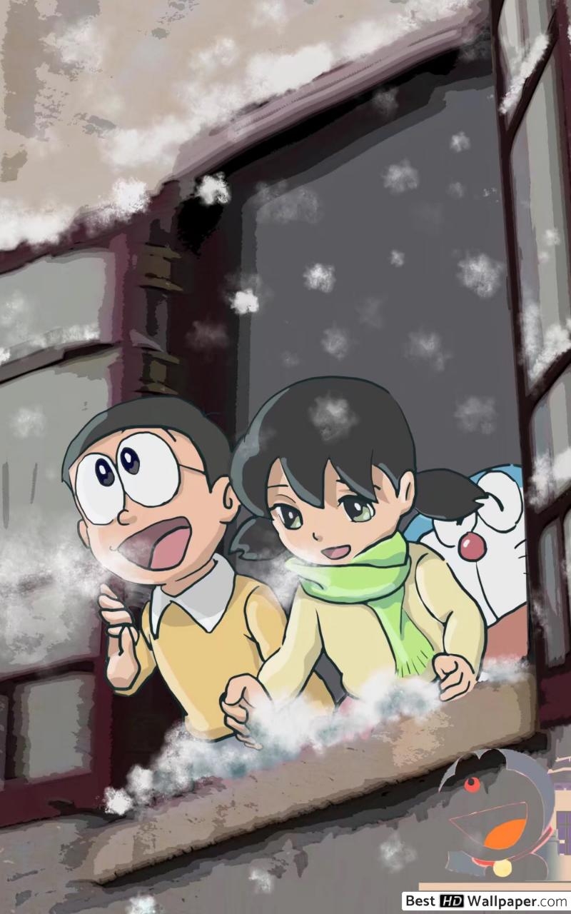 800x1280 Doraemon And Nobita Wallpaper, Phone