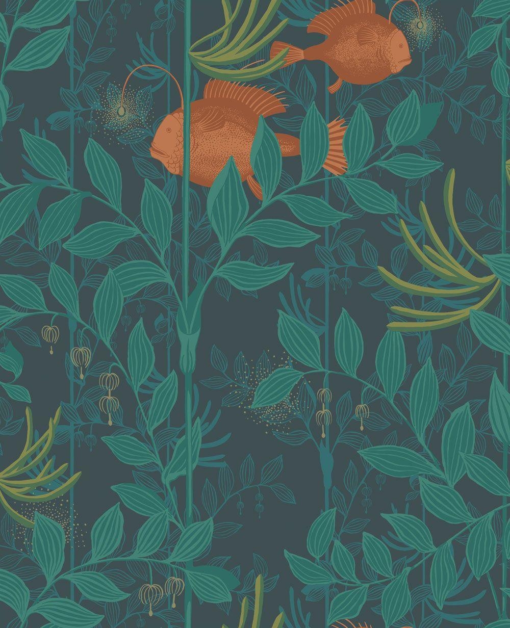 1000x1240 Nautilus by Cole & Son Green, Wallpaper Direct, Phone